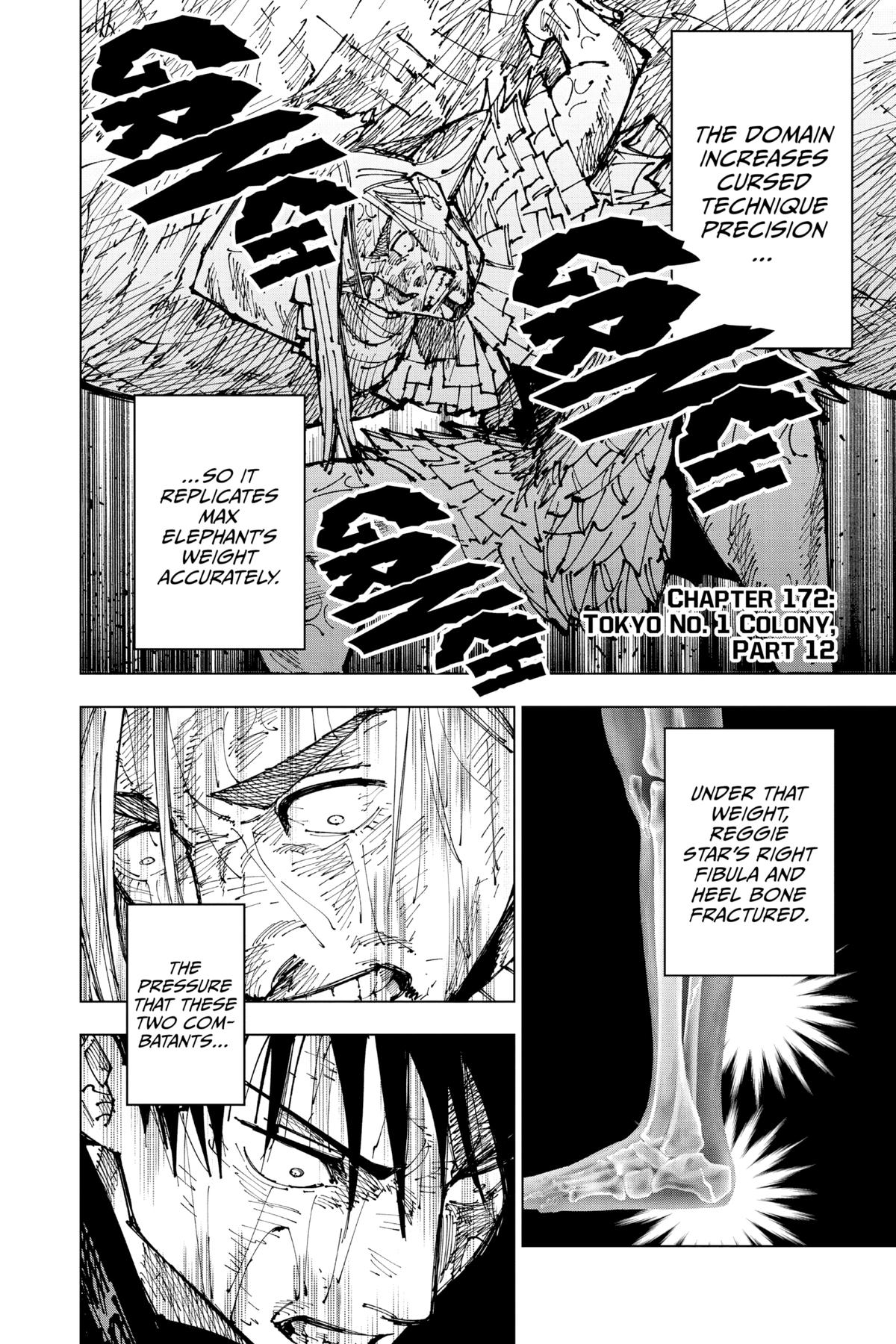 Jujutsu Kaisen Chapter 172 — page 8