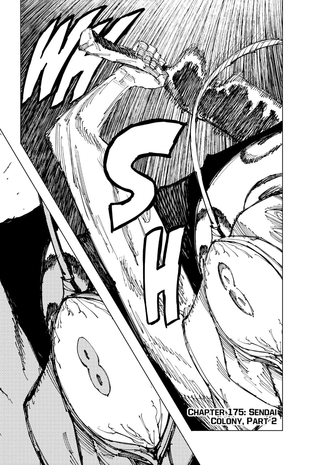 Jujutsu Kaisen Chapter 175 — page 1