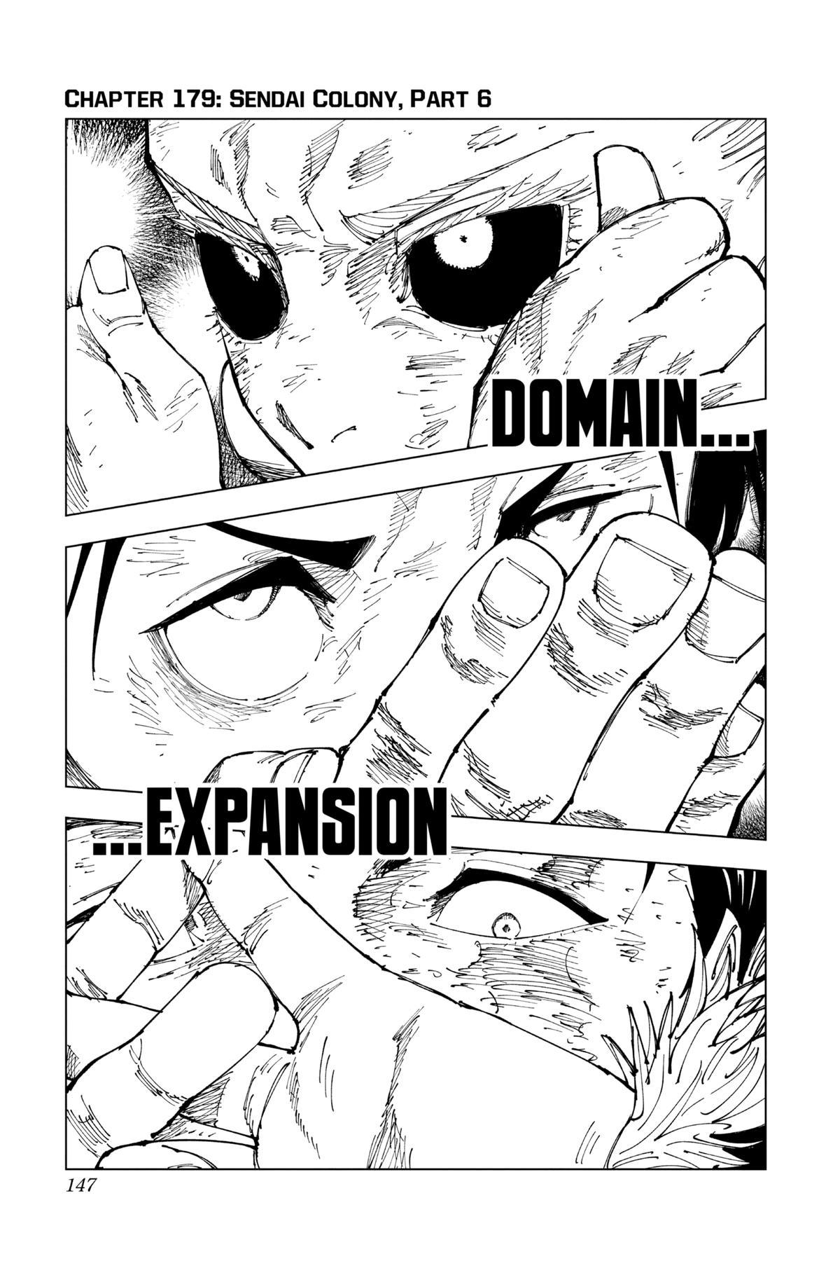 Jujutsu Kaisen Chapter 179 — page 1
