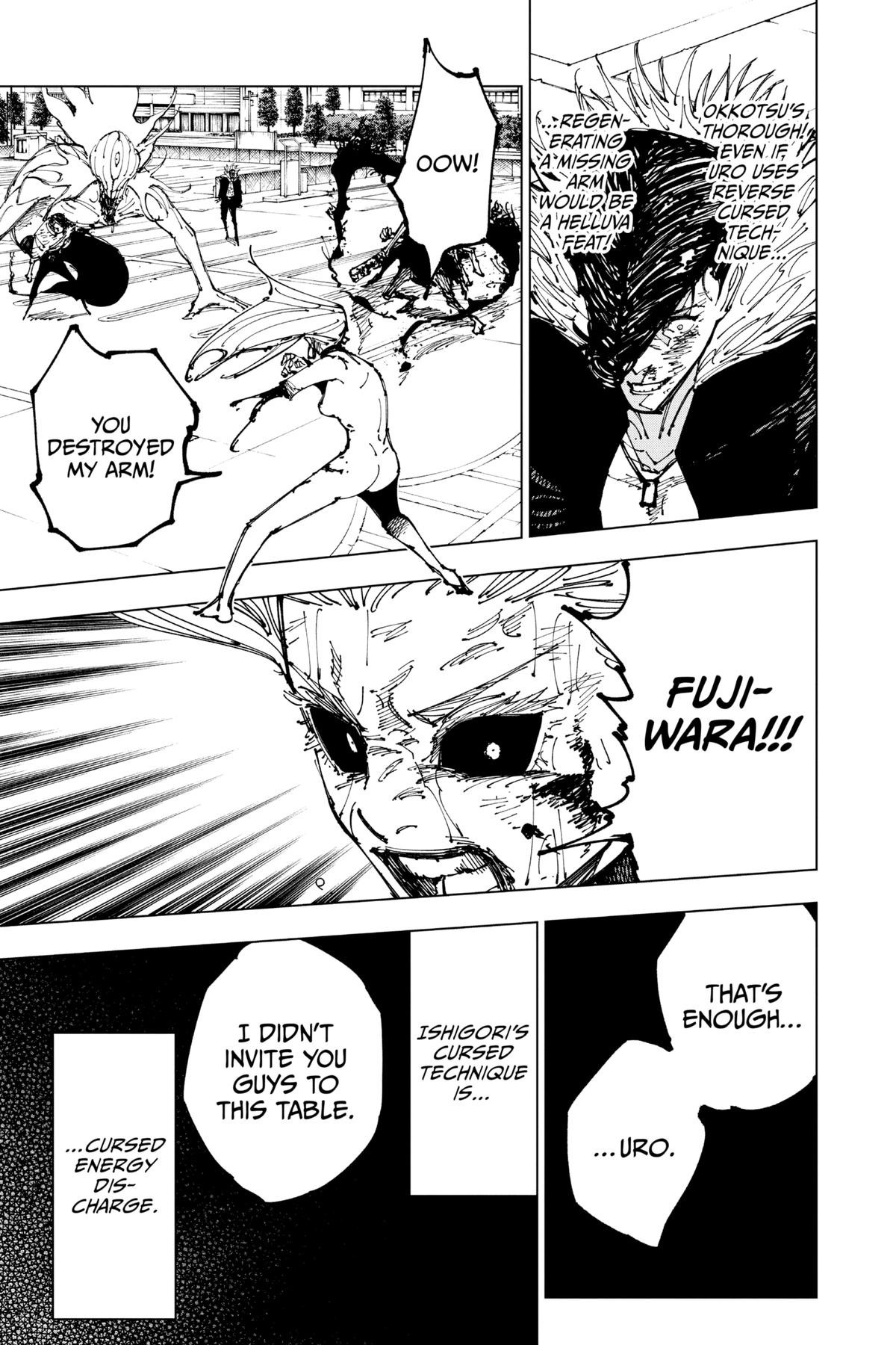 Jujutsu Kaisen Chapter 179 — page 11
