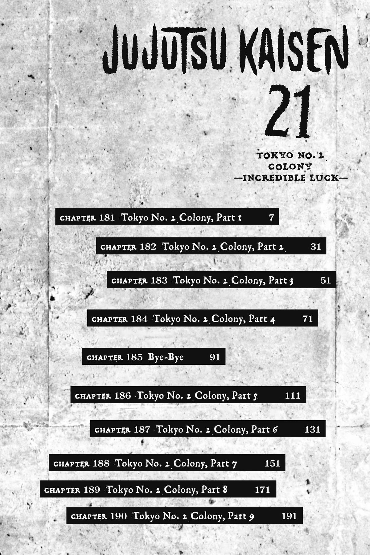 Jujutsu Kaisen Chapter 181 — page 6