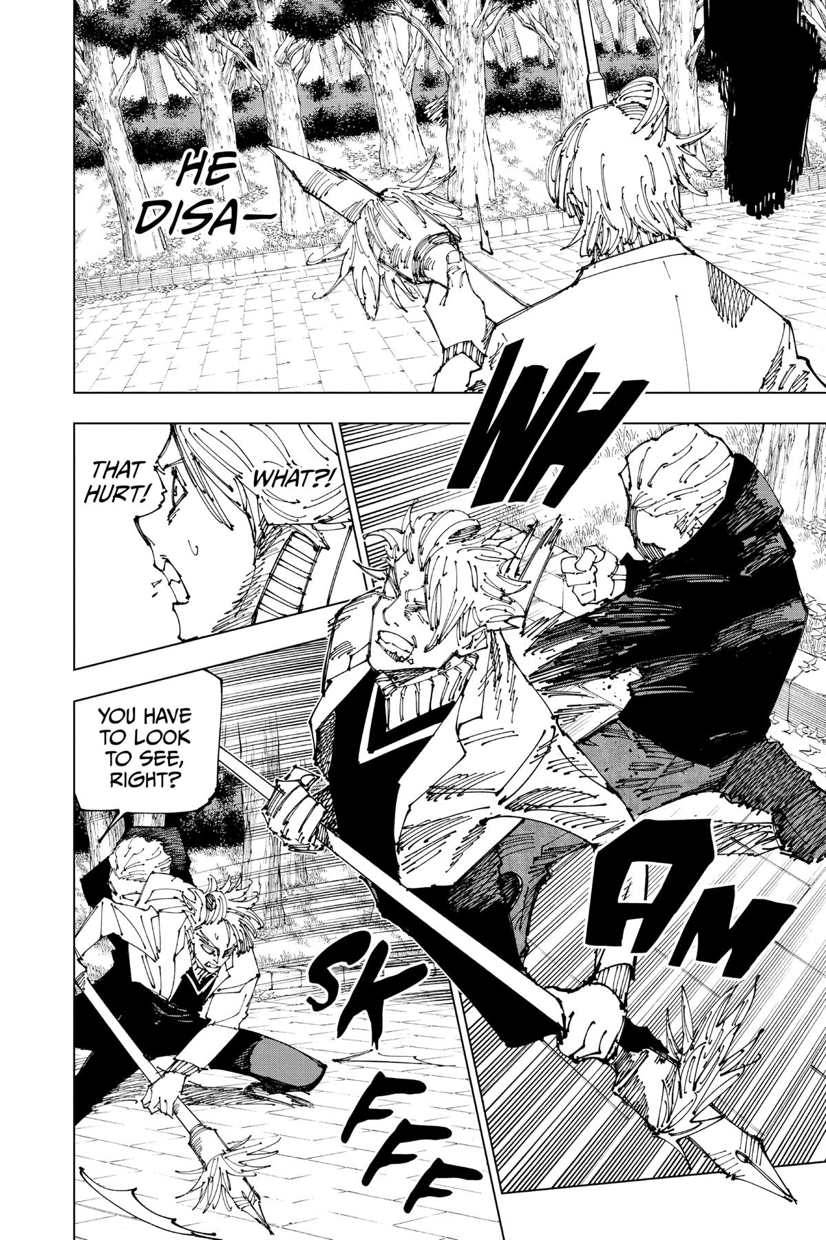 Jujutsu Kaisen Chapter 182 — page 12
