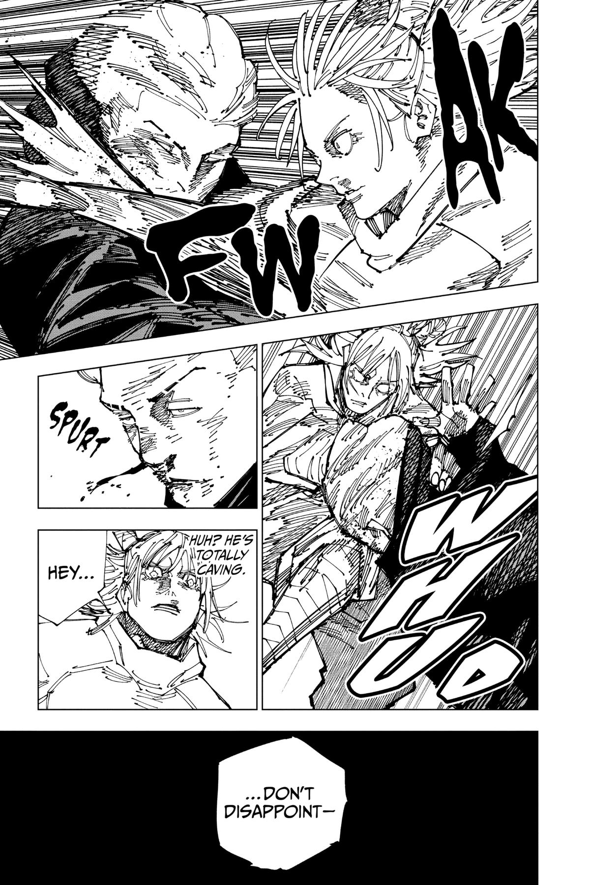 Jujutsu Kaisen Chapter 186 — page 8