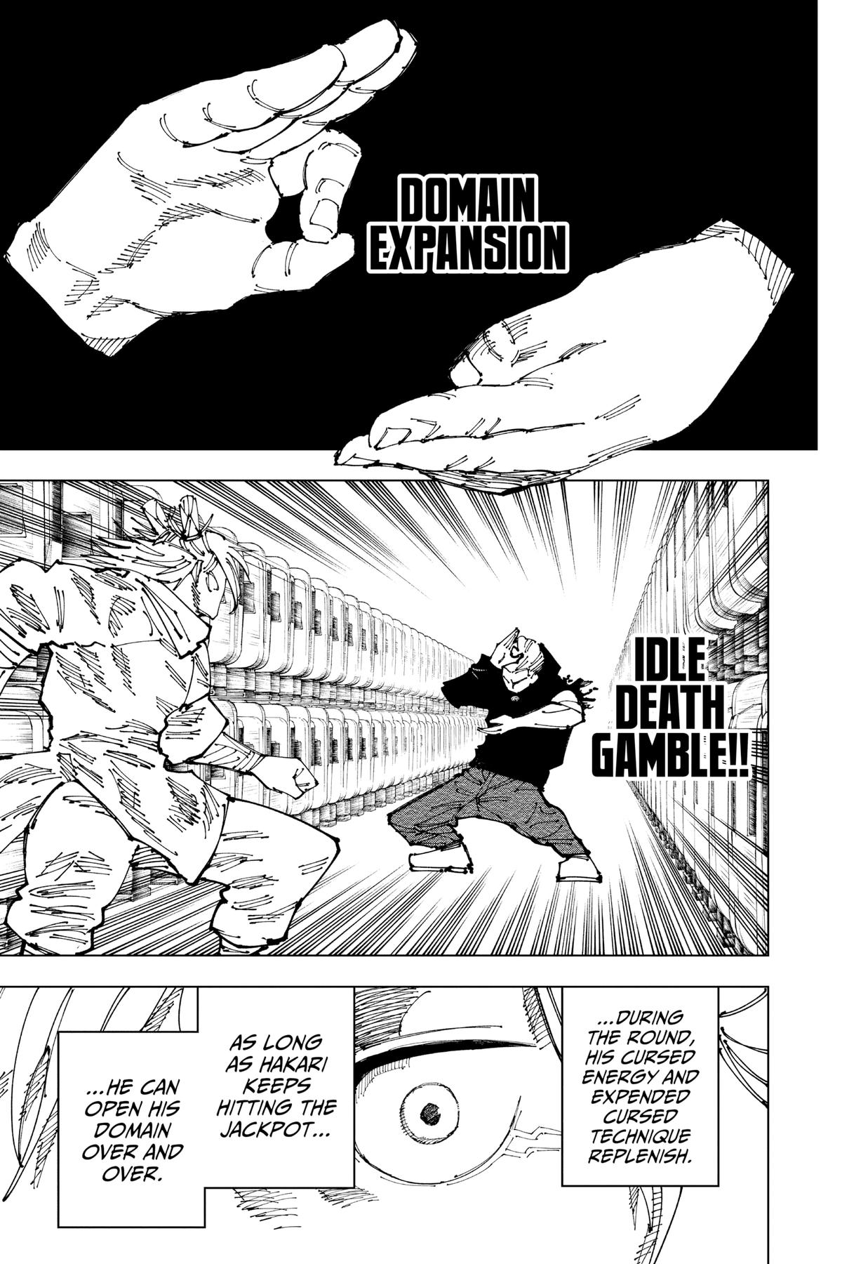 Jujutsu Kaisen Chapter 186 — page 17