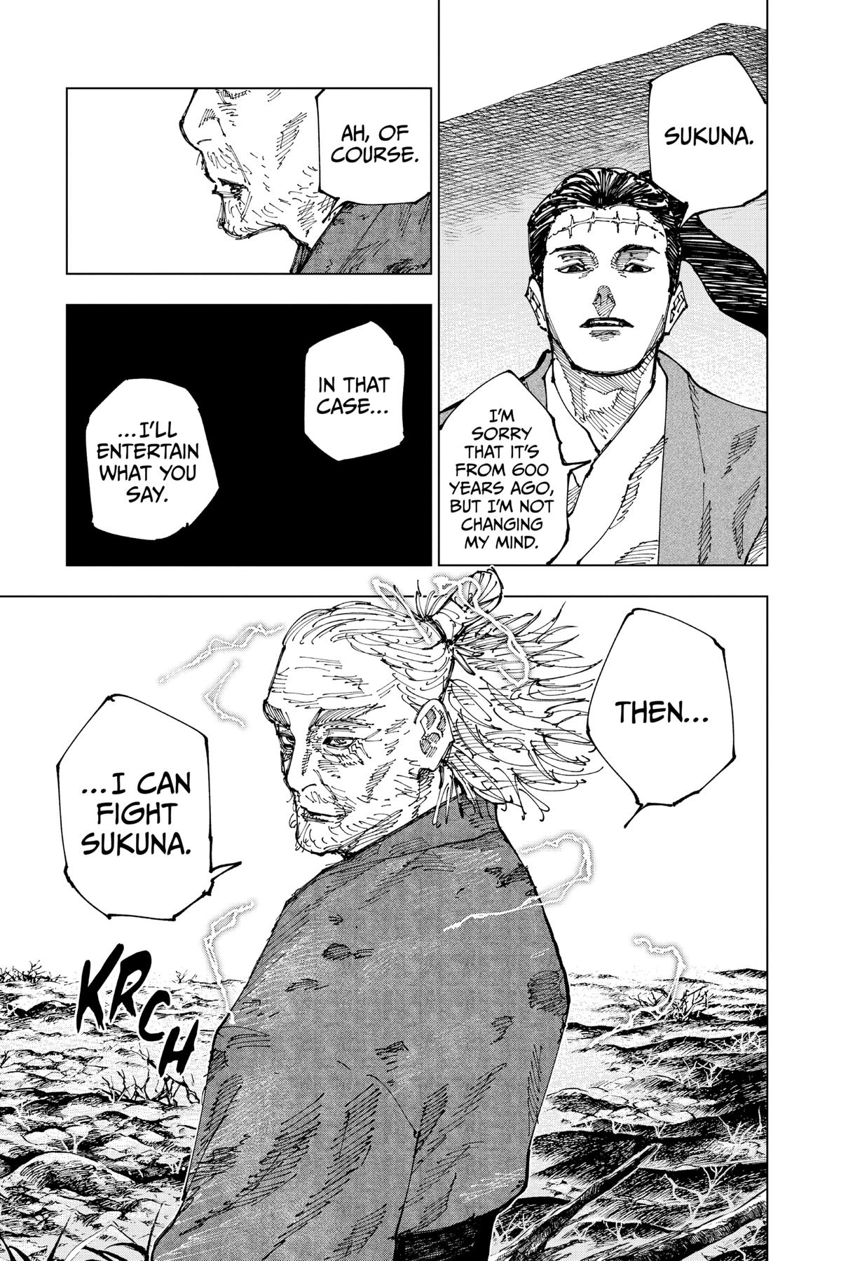 Jujutsu Kaisen Chapter 187 — page 17