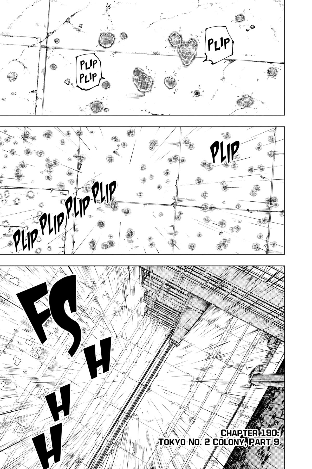 Jujutsu Kaisen Chapter 190 — page 1
