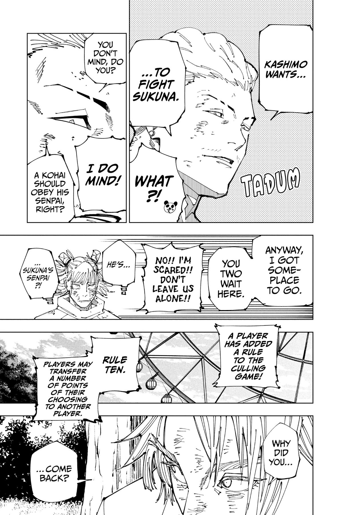 Jujutsu Kaisen Chapter 190 — page 9