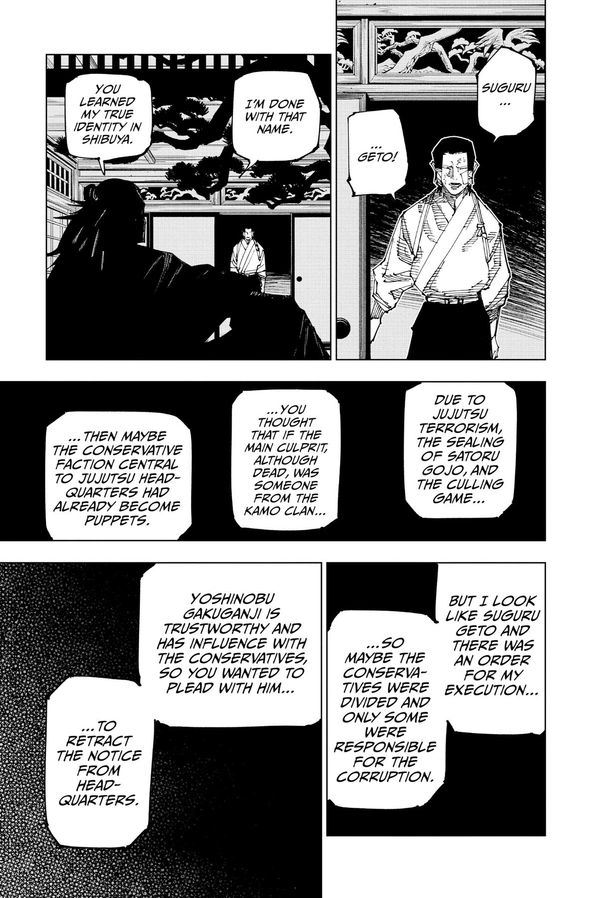 Jujutsu Kaisen Chapter 191 — page 11