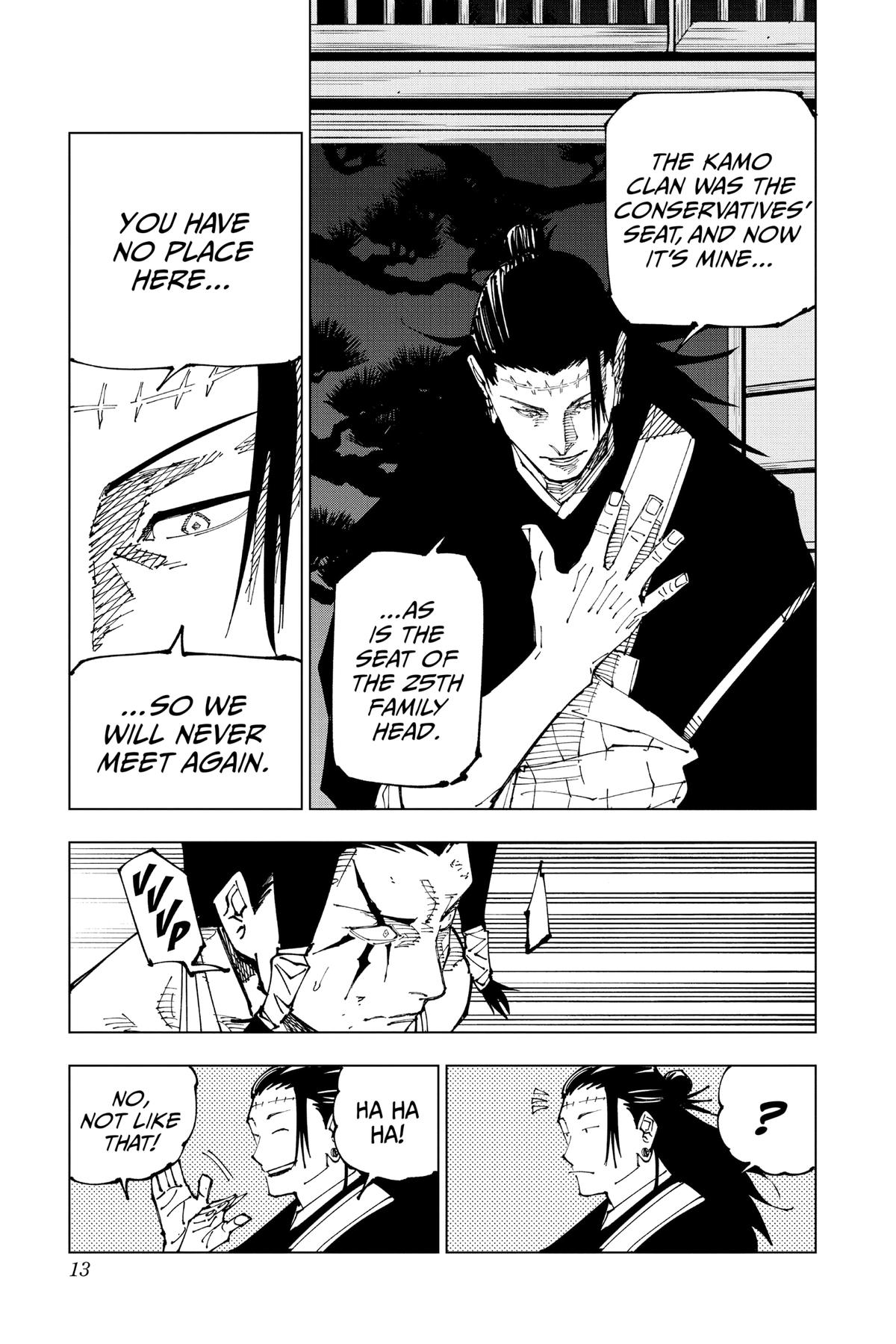 Jujutsu Kaisen Chapter 191 — page 13