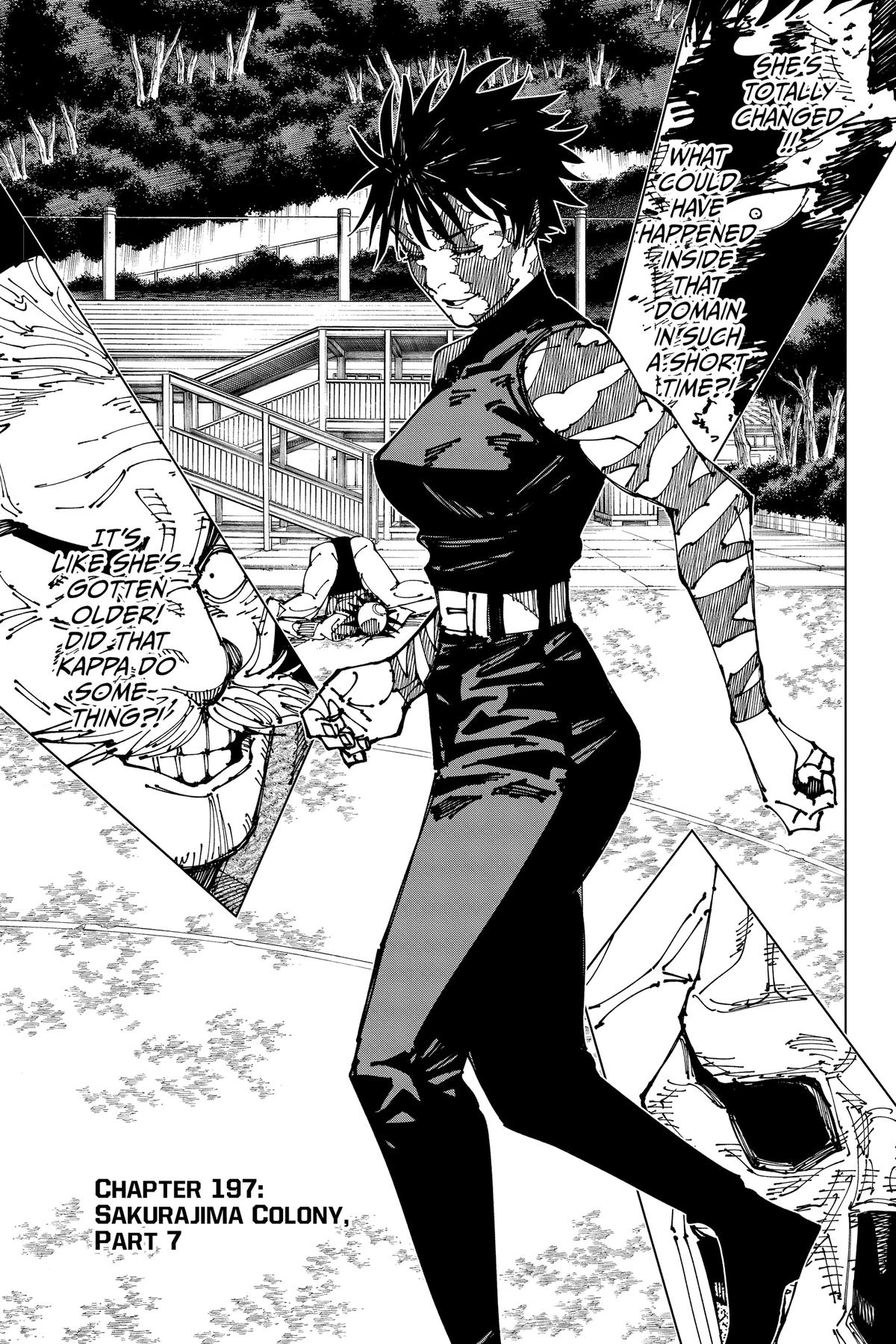 Jujutsu Kaisen Chapter 197 — page 1