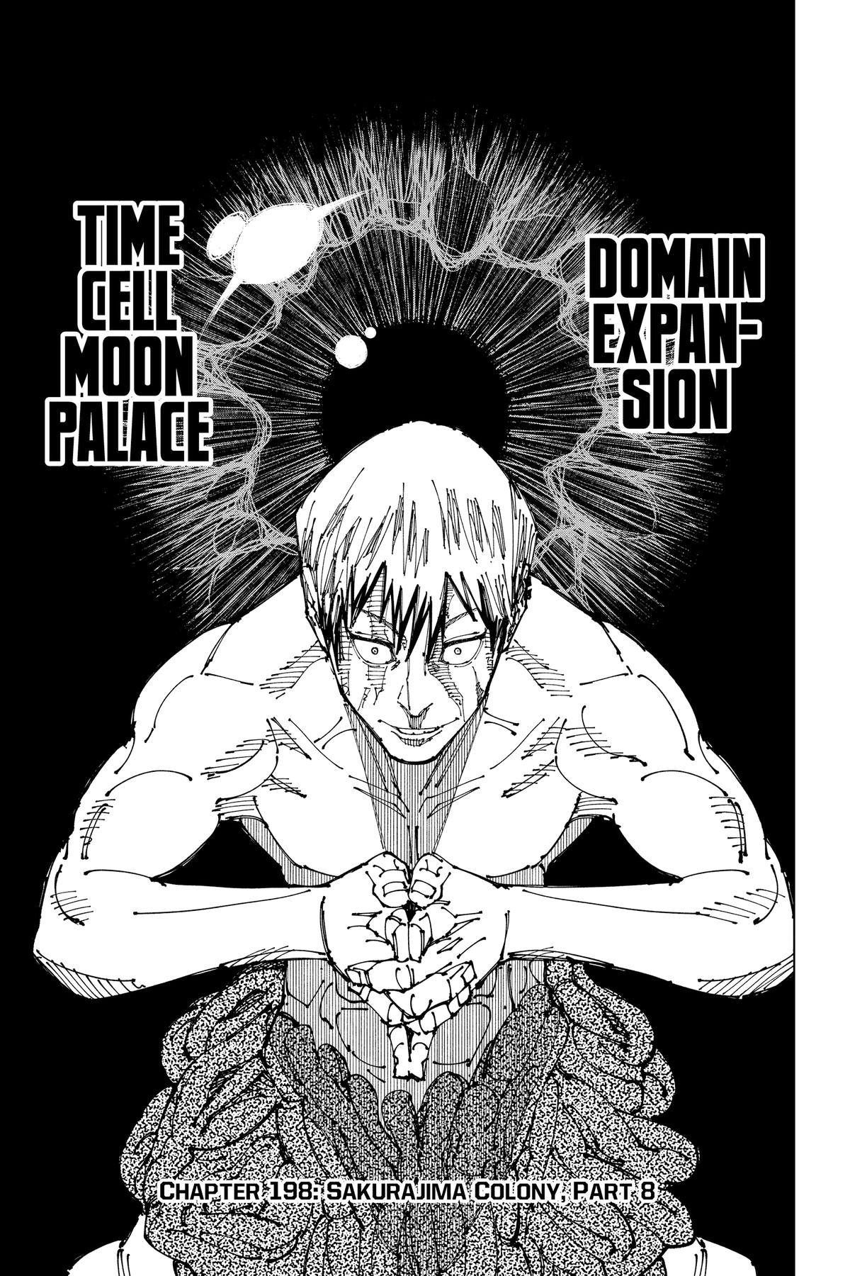 Jujutsu Kaisen Chapter 198 — page 1