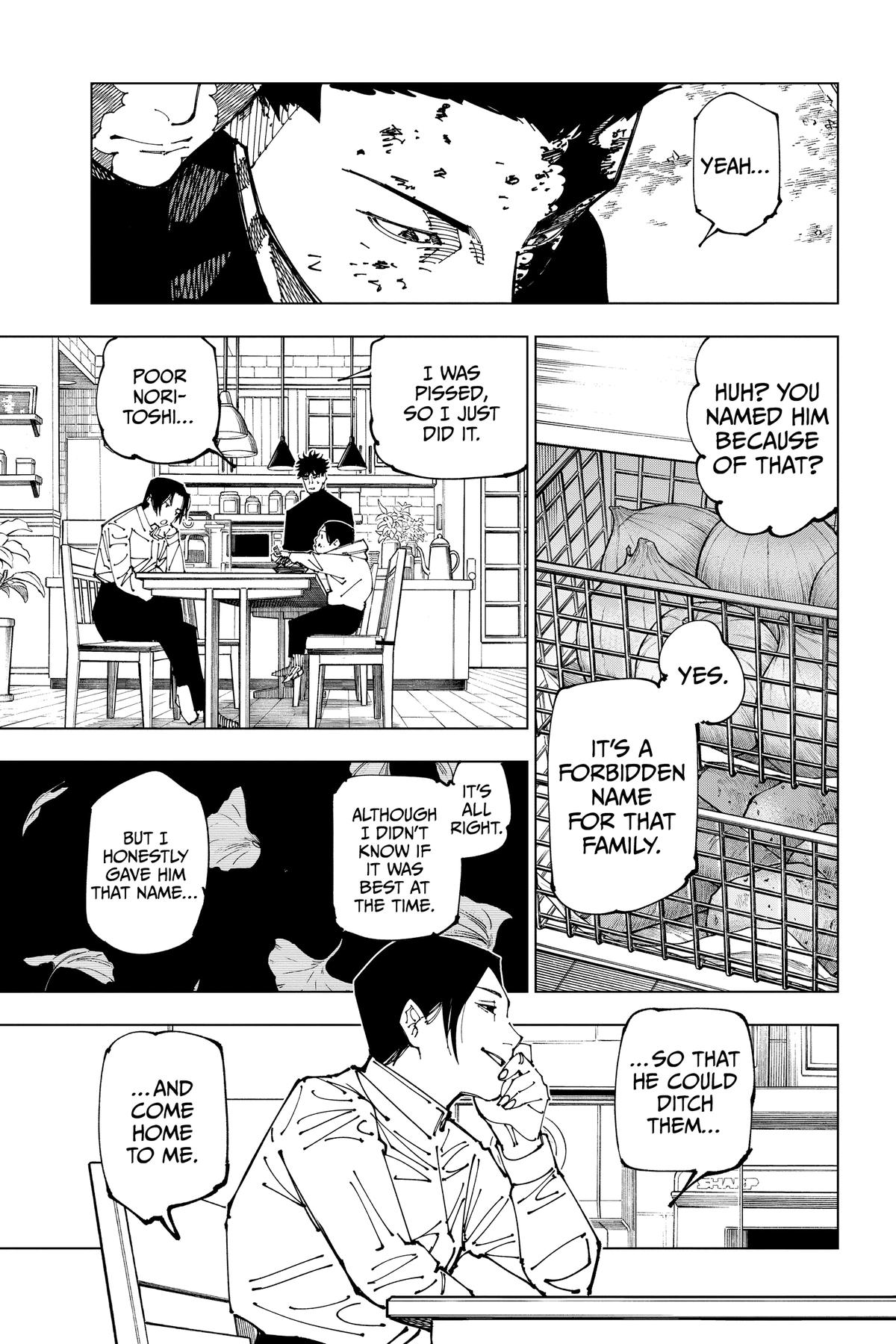 Jujutsu Kaisen Chapter 199 — page 3