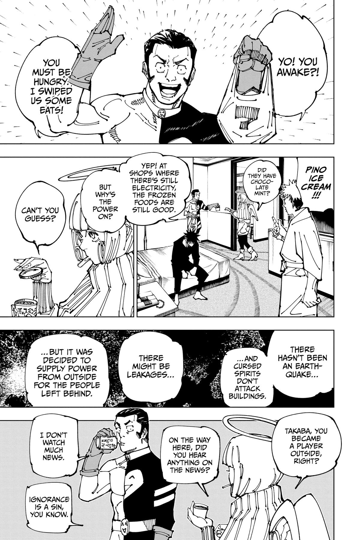 Jujutsu Kaisen Chapter 199 — page 7