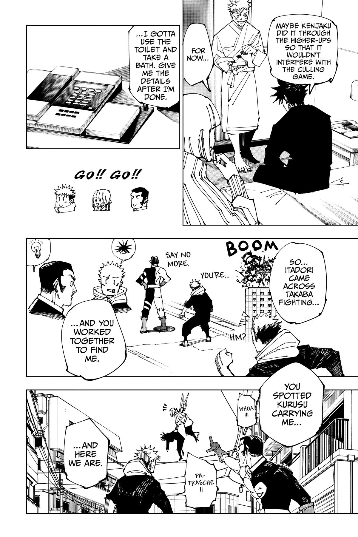 Jujutsu Kaisen Chapter 199 — page 8