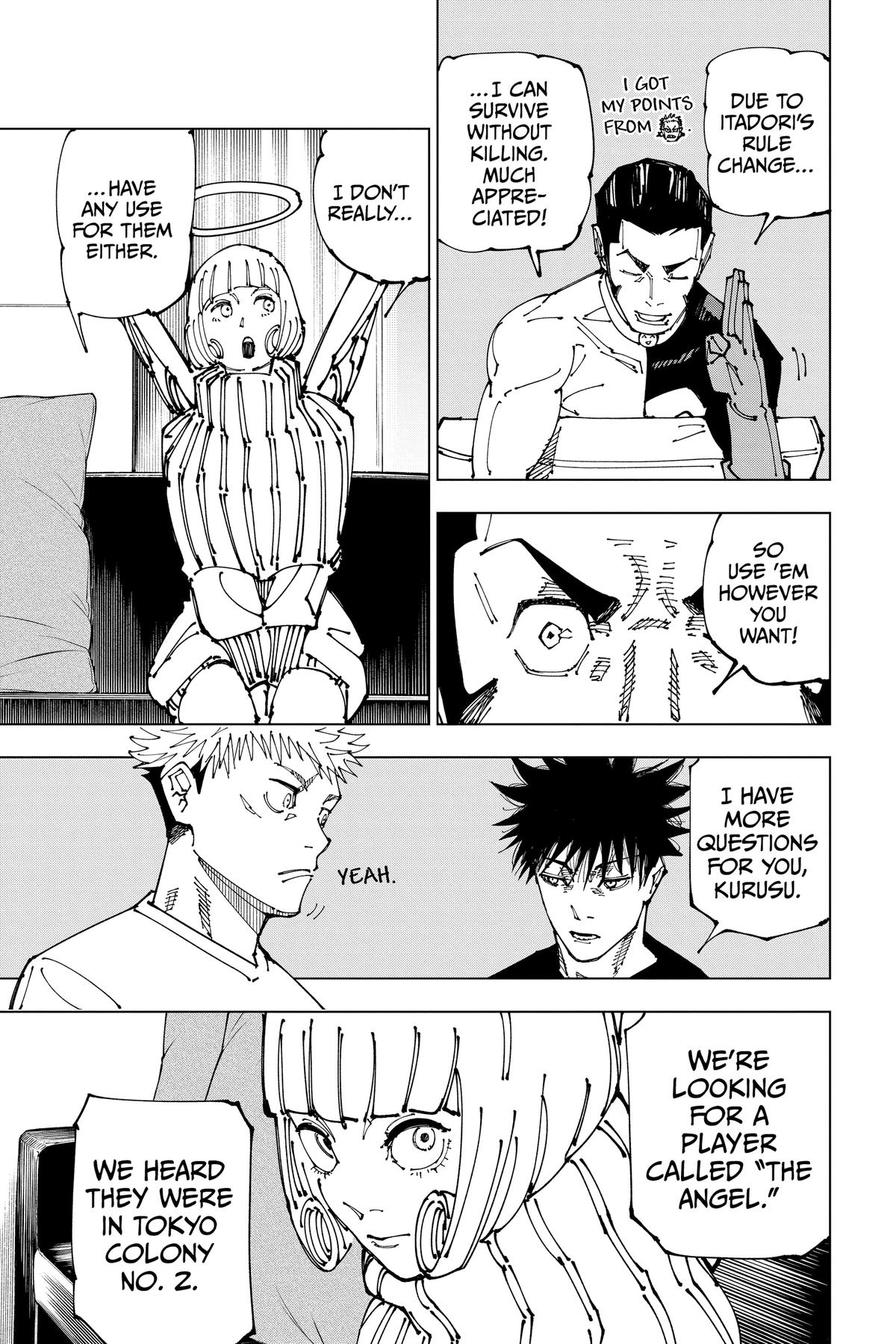Jujutsu Kaisen Chapter 199 — page 11