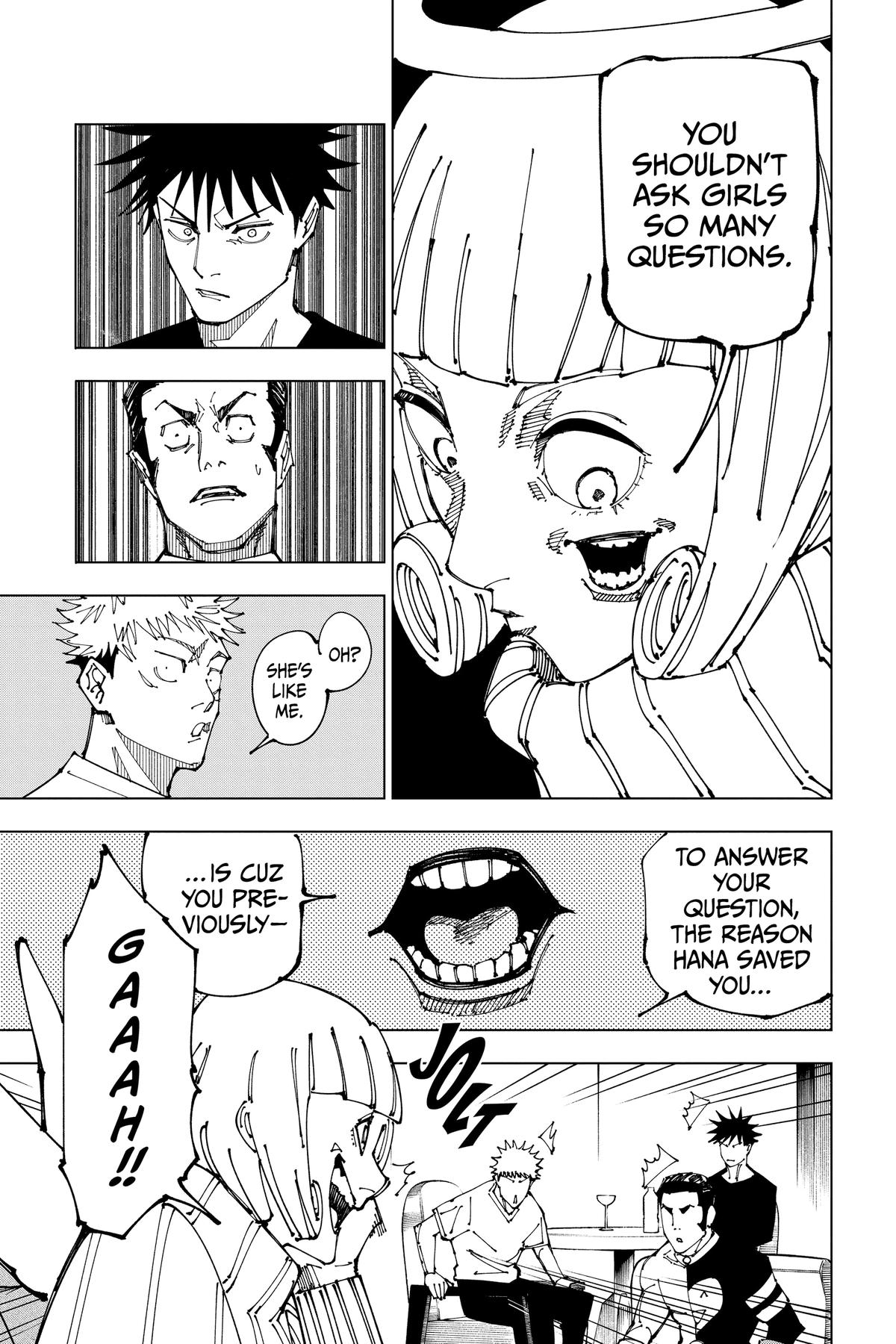 Jujutsu Kaisen Chapter 199 — page 13