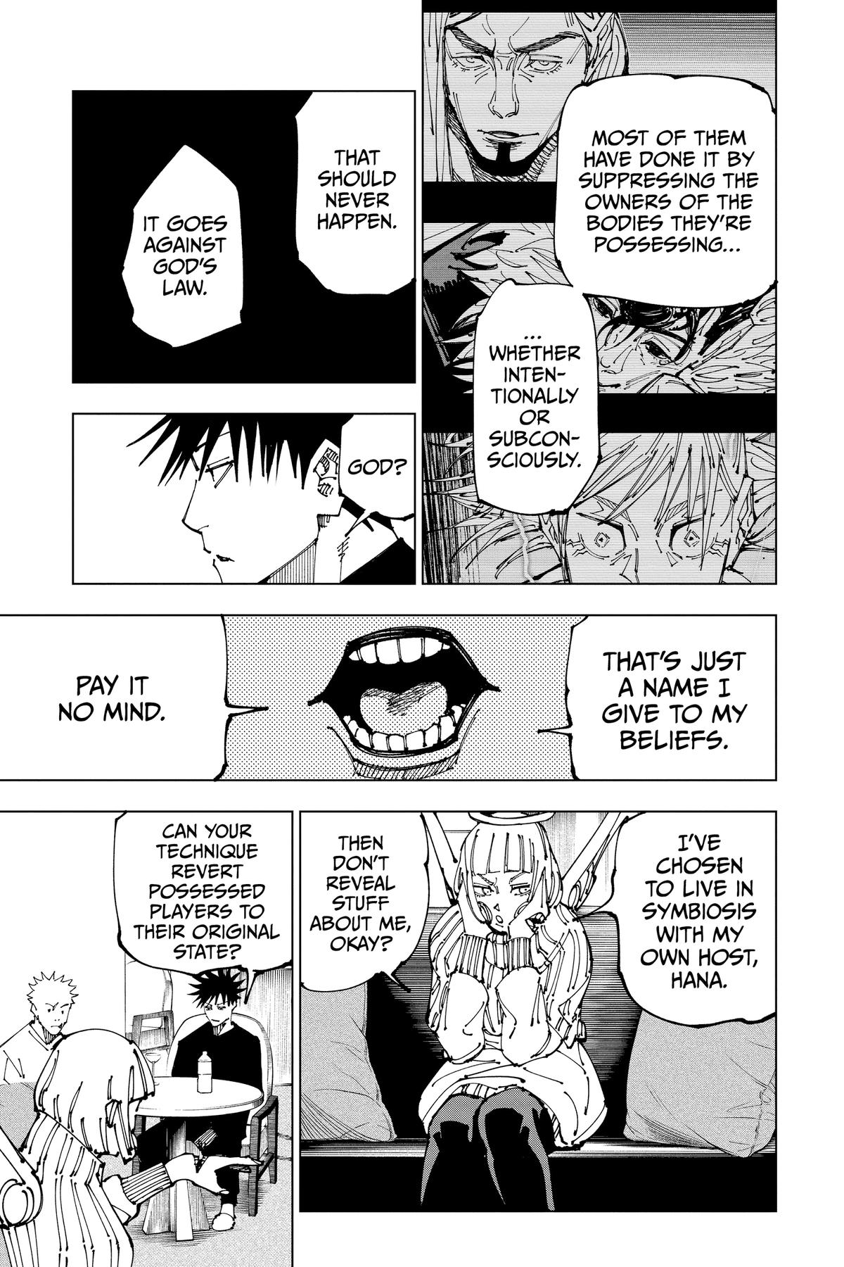 Jujutsu Kaisen Chapter 199 — page 15