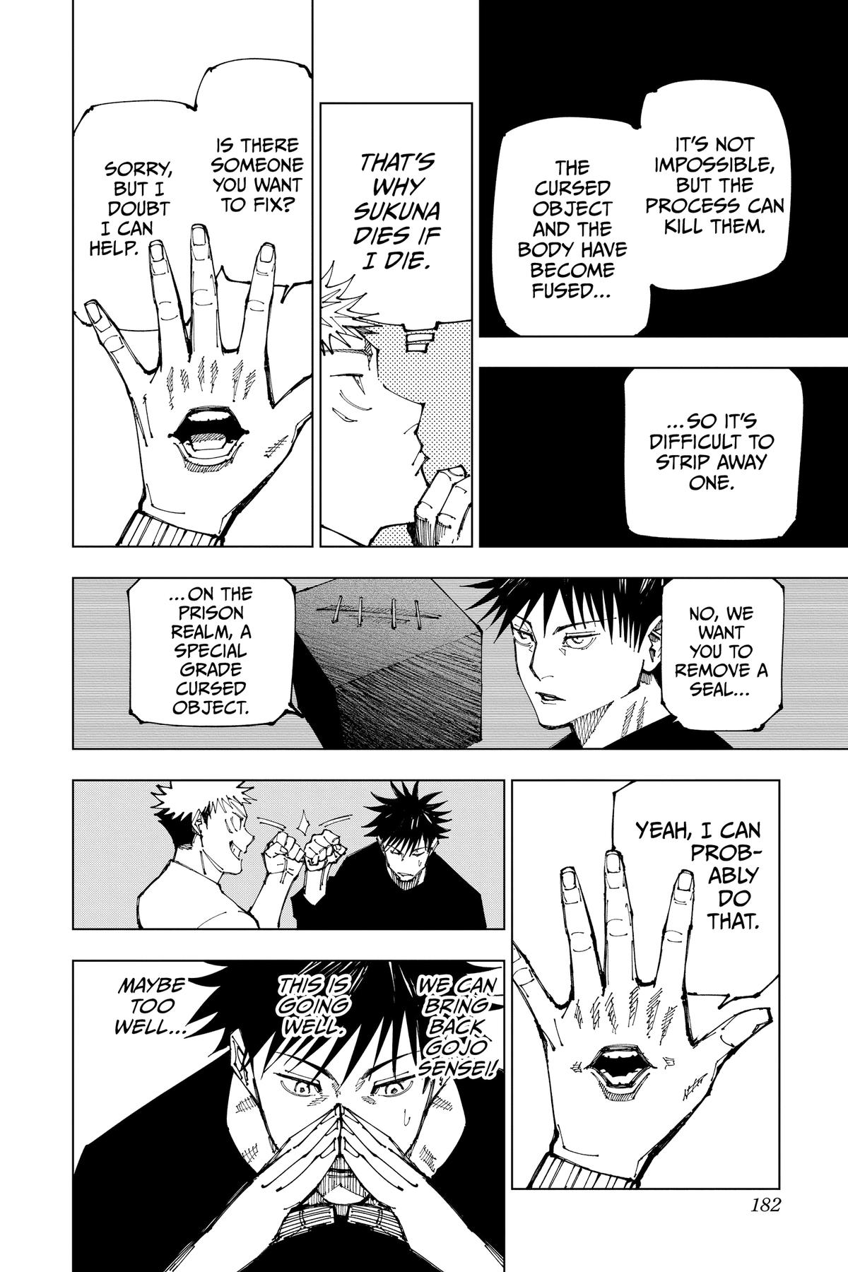 Jujutsu Kaisen Chapter 199 — page 16