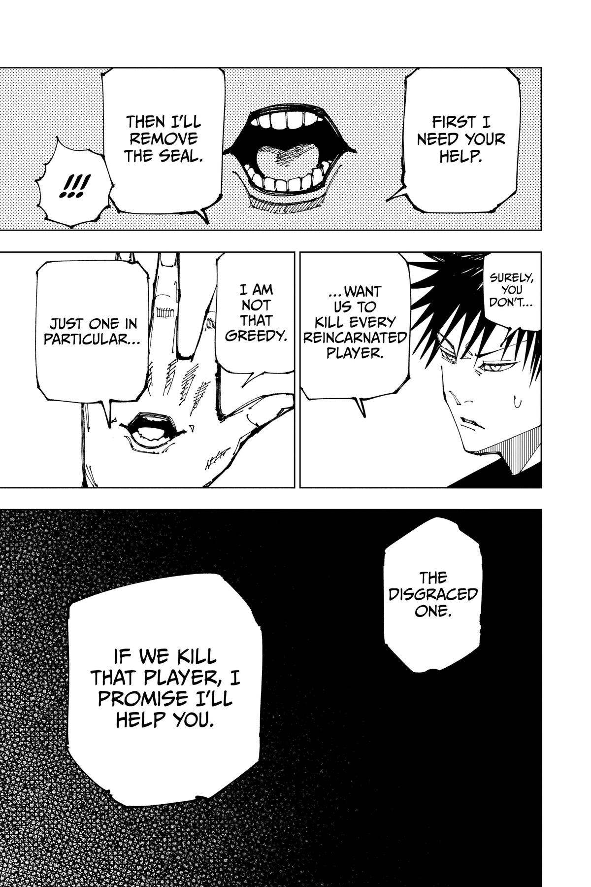 Jujutsu Kaisen Chapter 199 — page 17