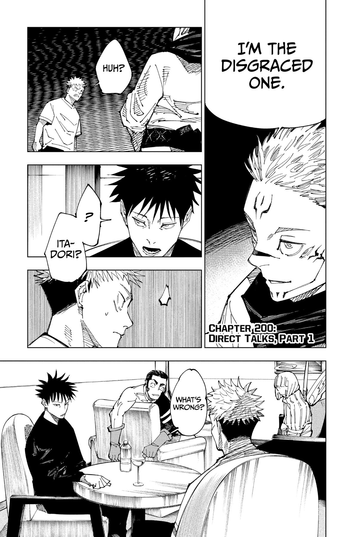Jujutsu Kaisen Chapter 200 — page 7