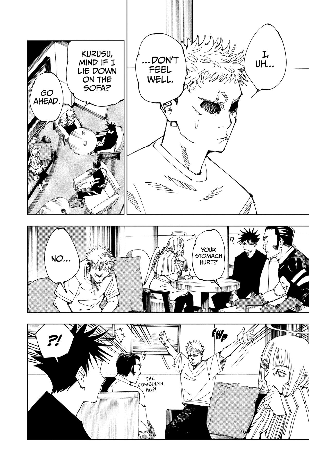 Jujutsu Kaisen Chapter 200 — page 8