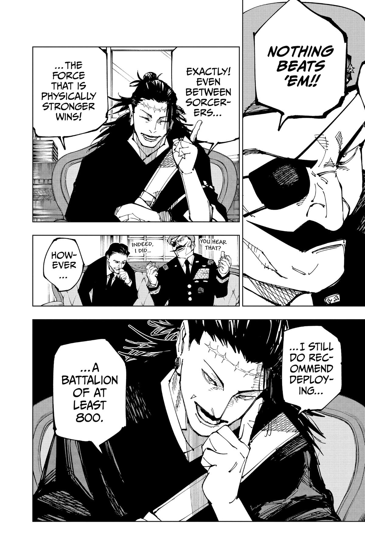Jujutsu Kaisen Chapter 201 — page 8