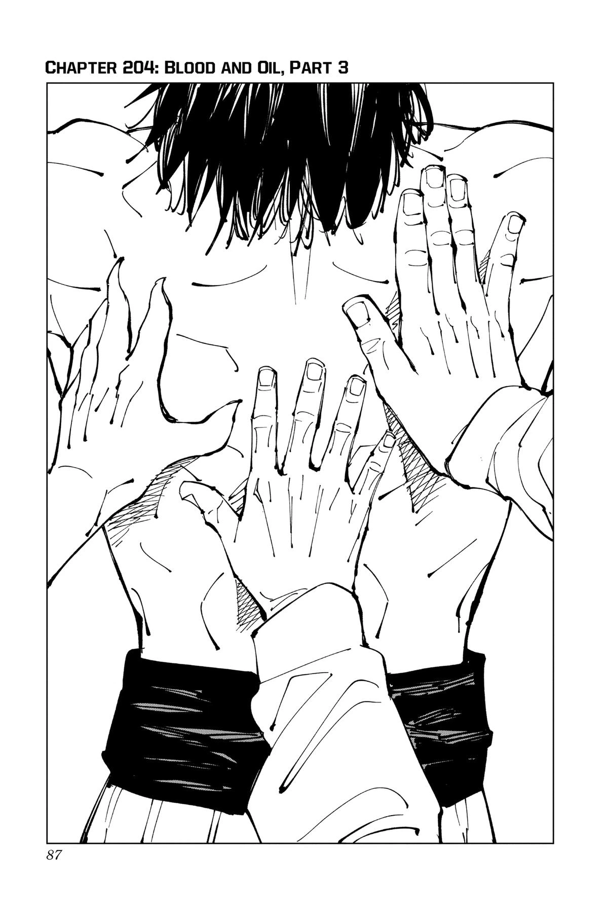 Jujutsu Kaisen Chapter 204 — page 1
