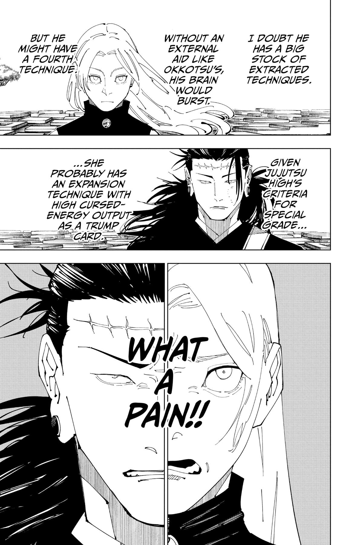 Jujutsu Kaisen Chapter 205 — page 13