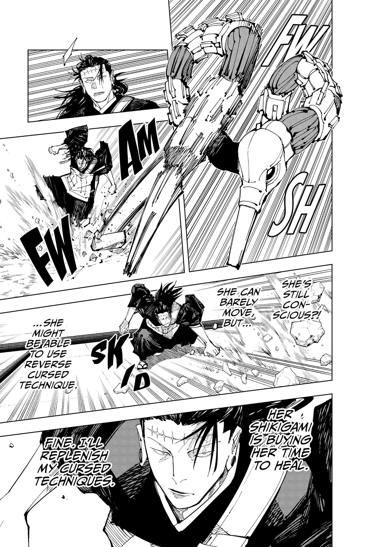 Jujutsu Kaisen Chapter 206 — page 15