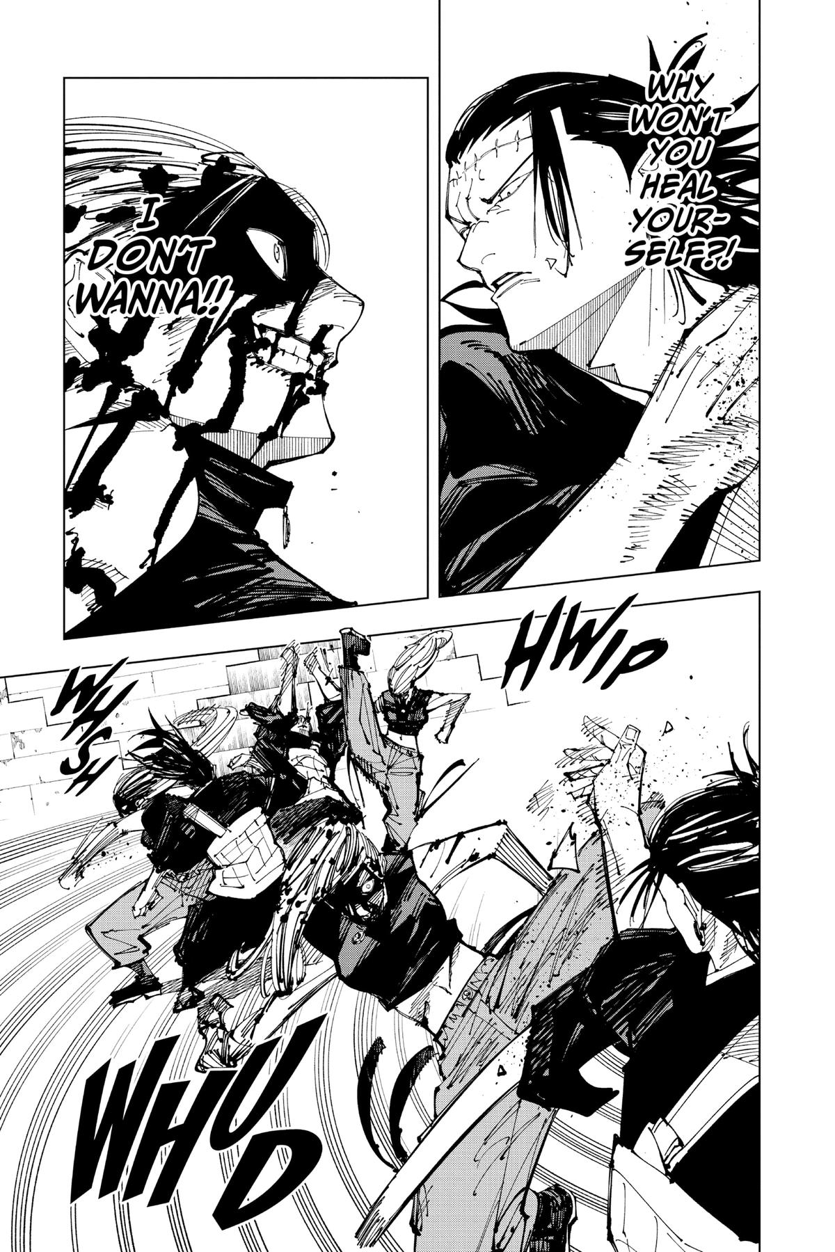 Jujutsu Kaisen Chapter 206 — page 17