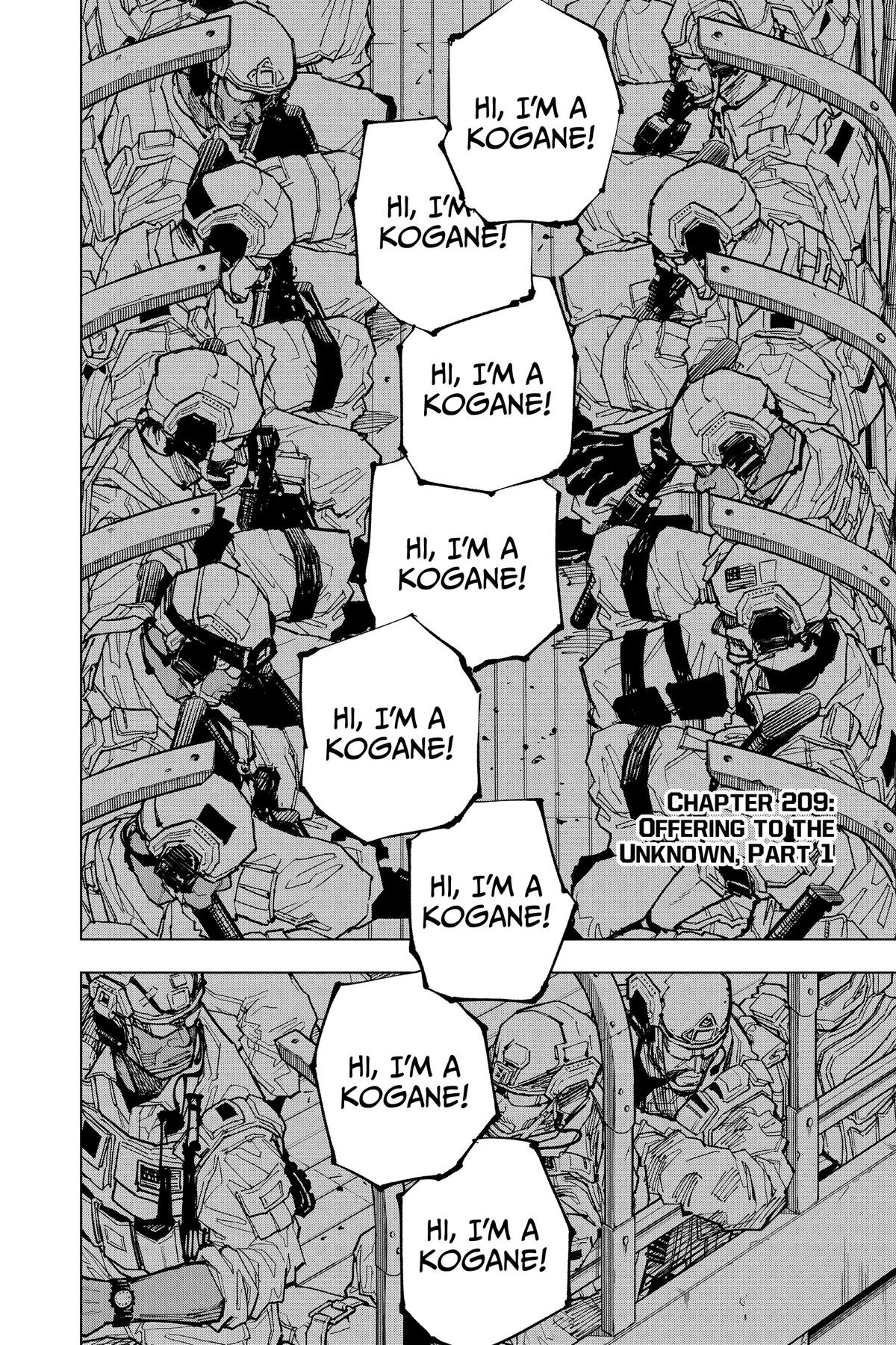 Jujutsu Kaisen Chapter 209 — page 8