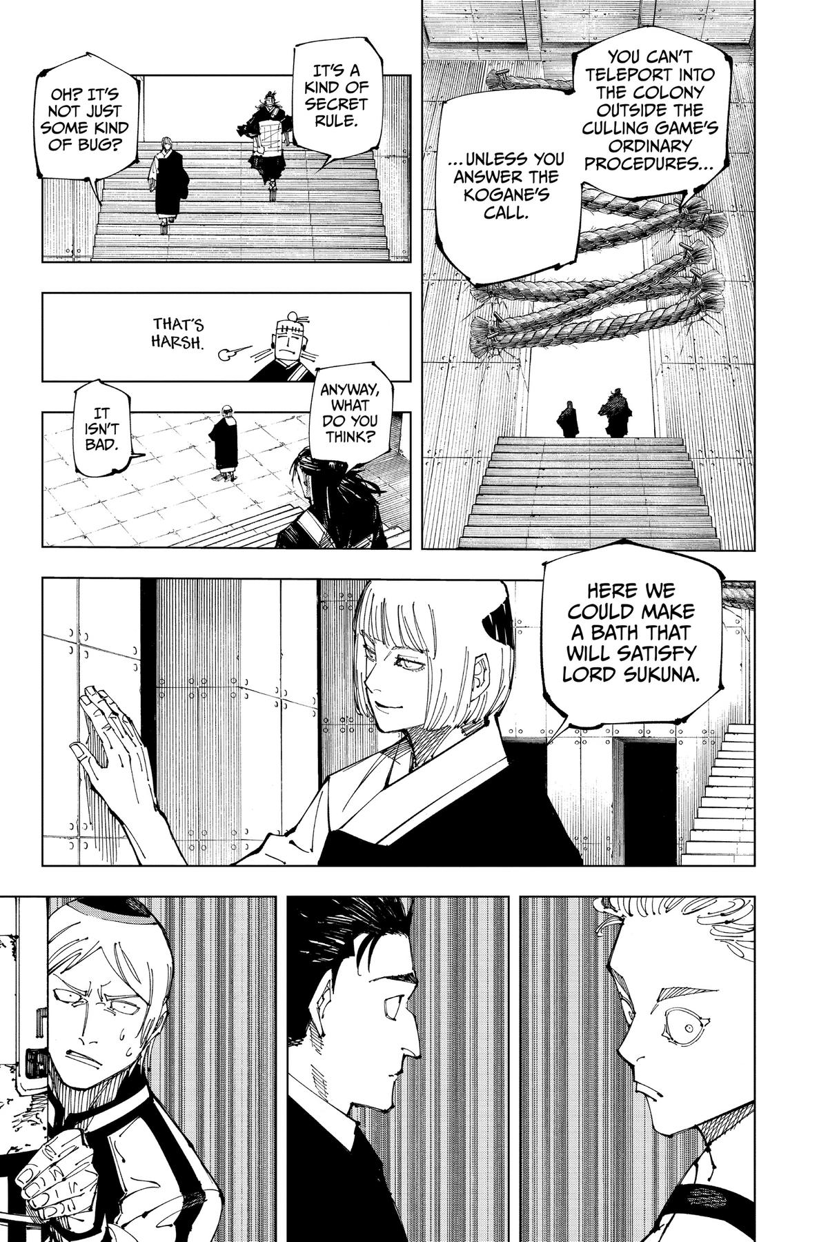 Jujutsu Kaisen Chapter 209 — page 9