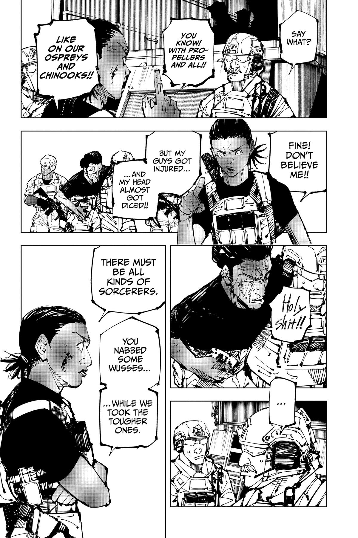 Jujutsu Kaisen Chapter 209 — page 15