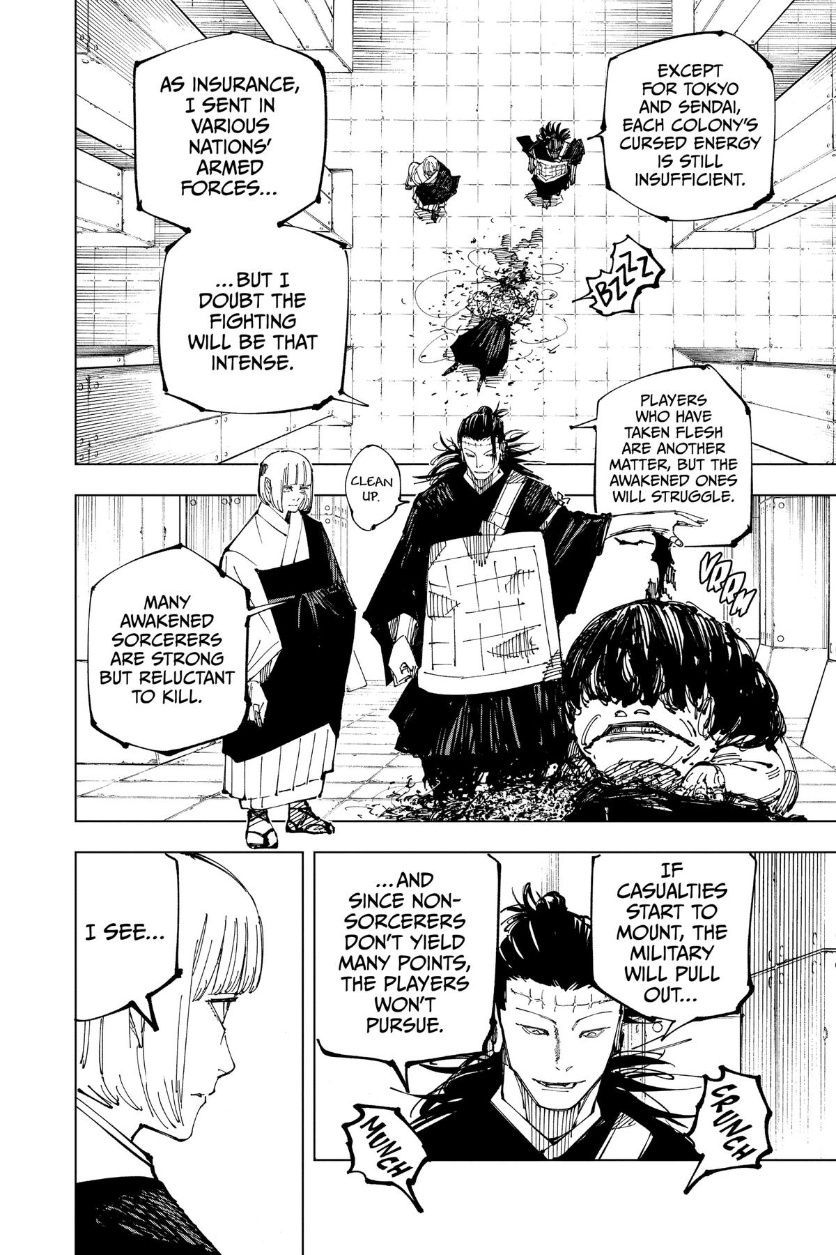 Jujutsu Kaisen Chapter 209 — page 18