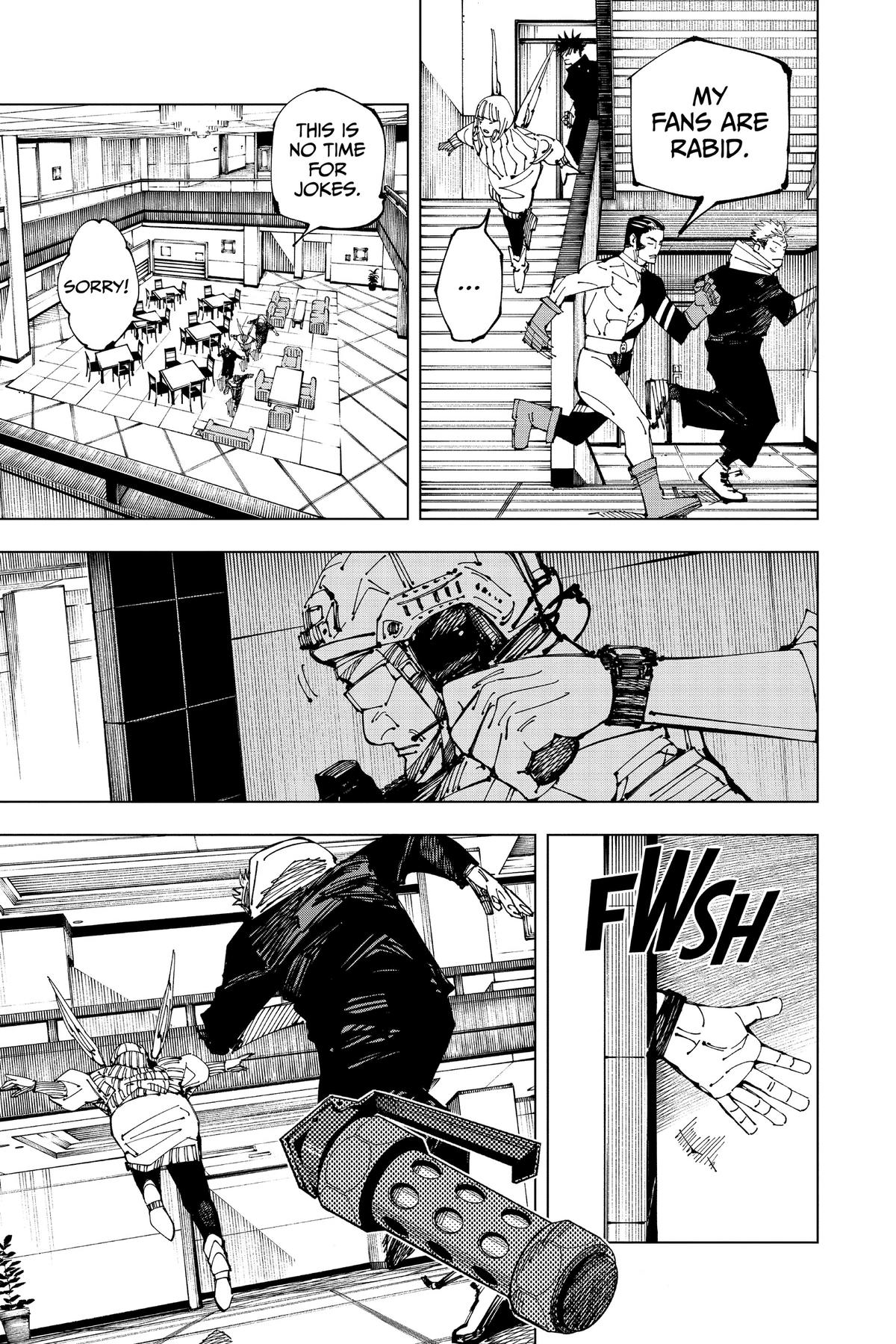 Jujutsu Kaisen Chapter 209 — page 23