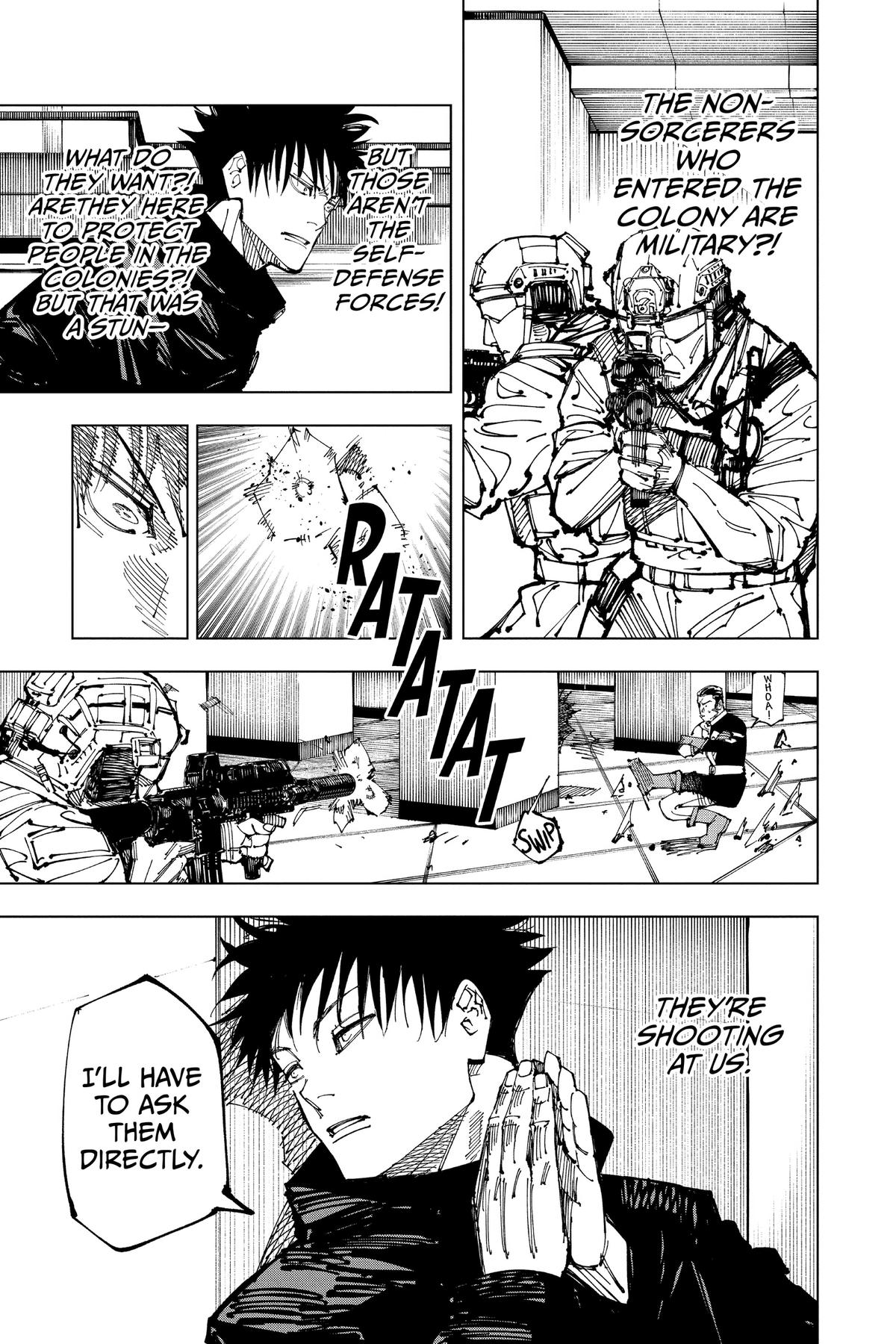 Jujutsu Kaisen Chapter 209 — page 25