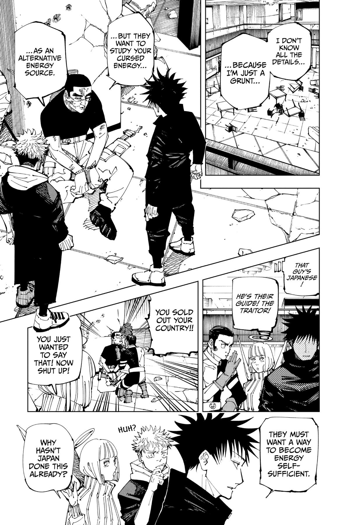 Jujutsu Kaisen Chapter 210 — page 3