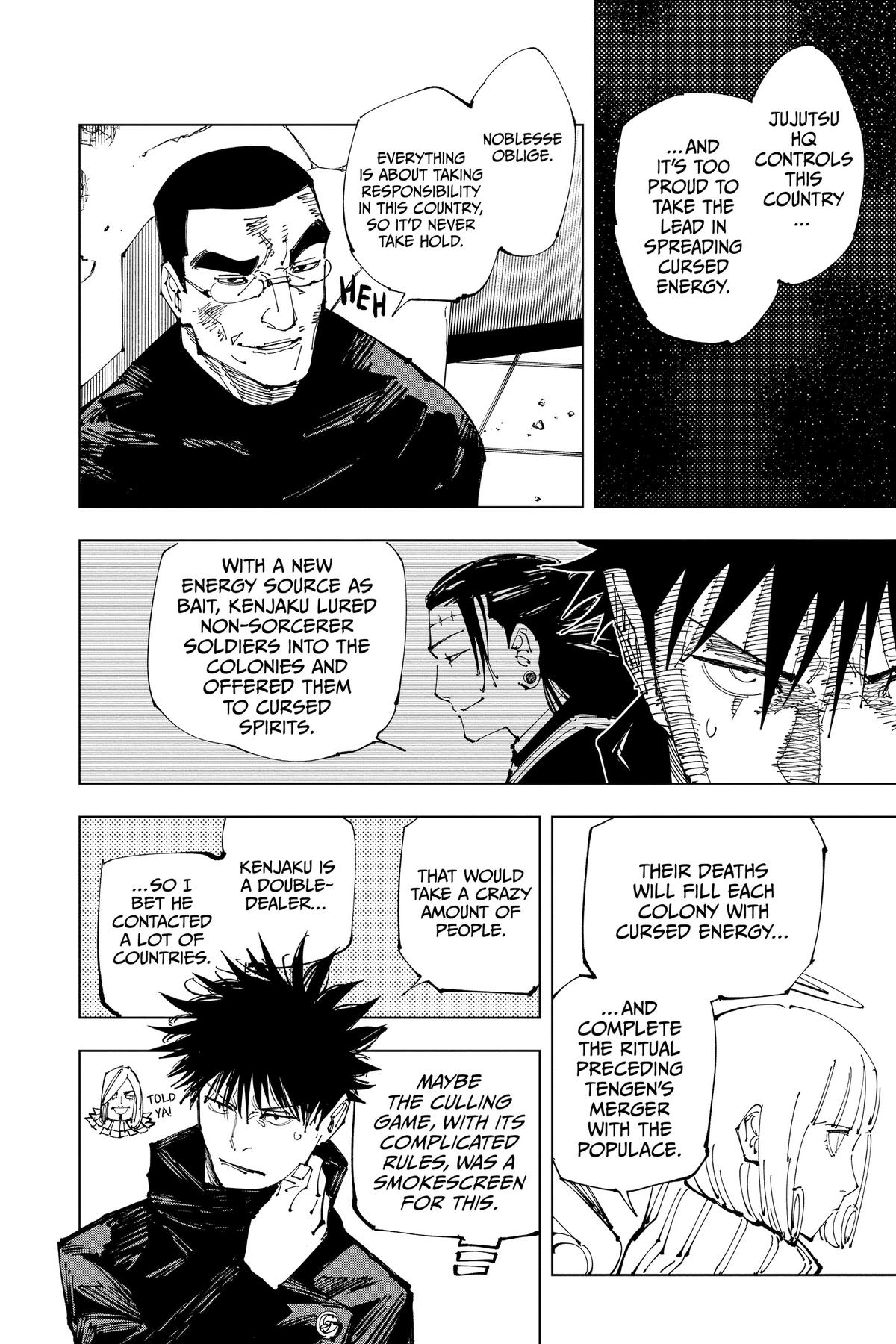 Jujutsu Kaisen Chapter 210 — page 4