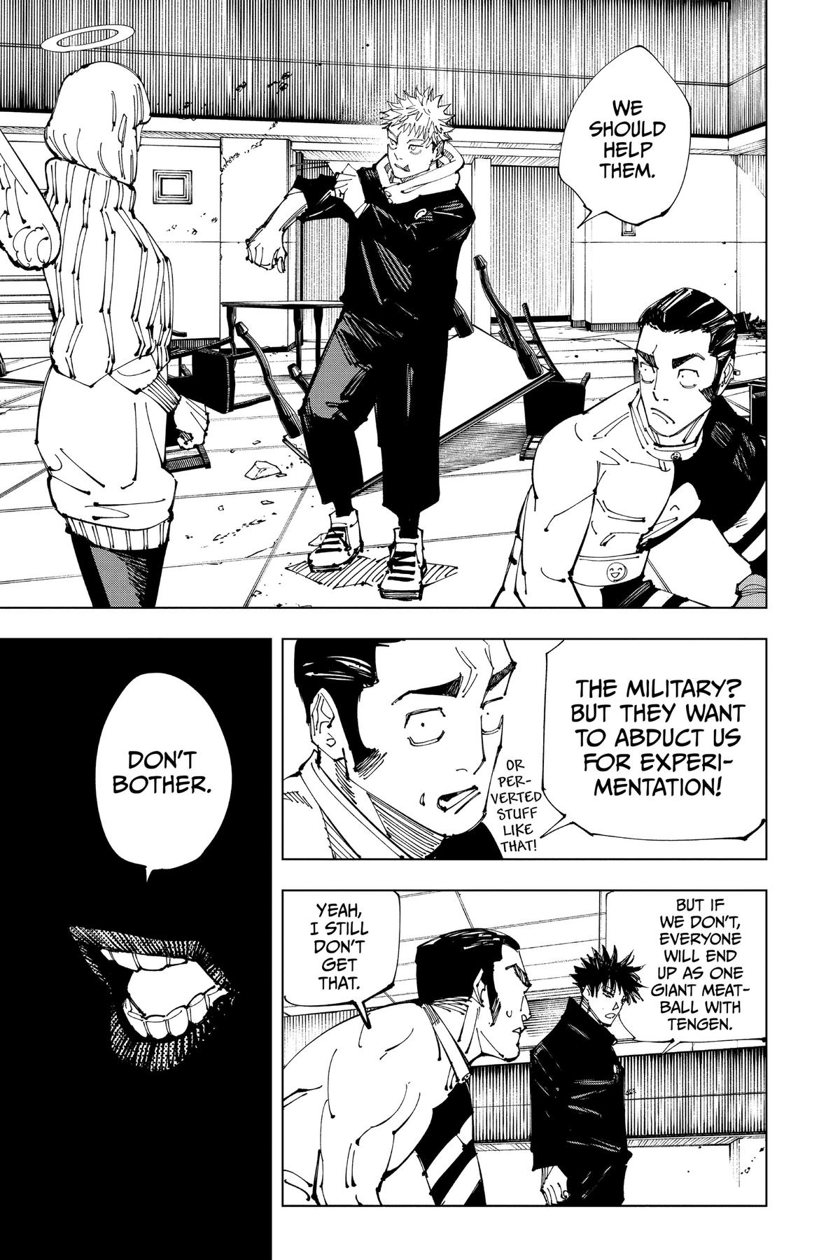 Jujutsu Kaisen Chapter 210 — page 5