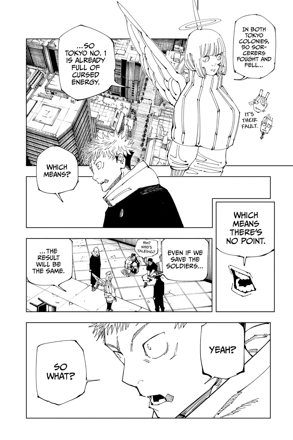 Jujutsu Kaisen Chapter 210 — page 6