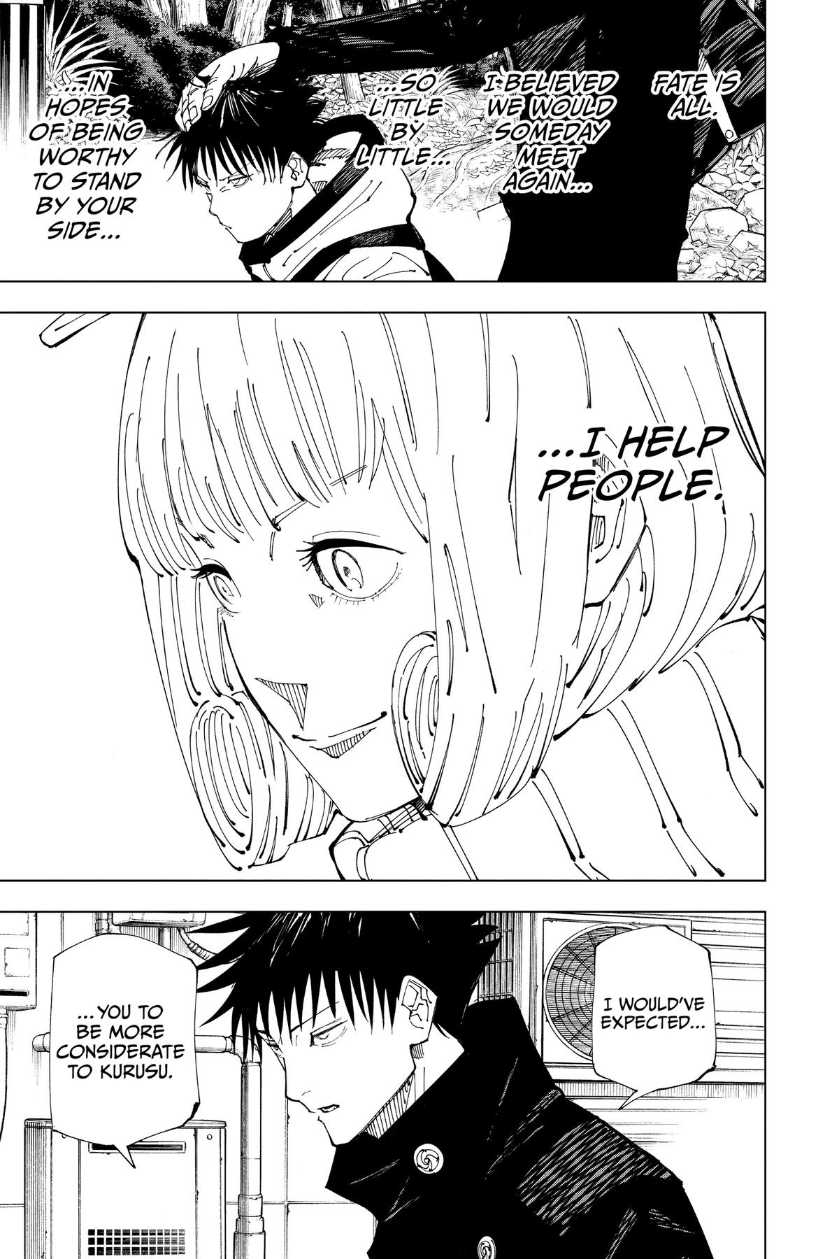 Jujutsu Kaisen Chapter 210 — page 17