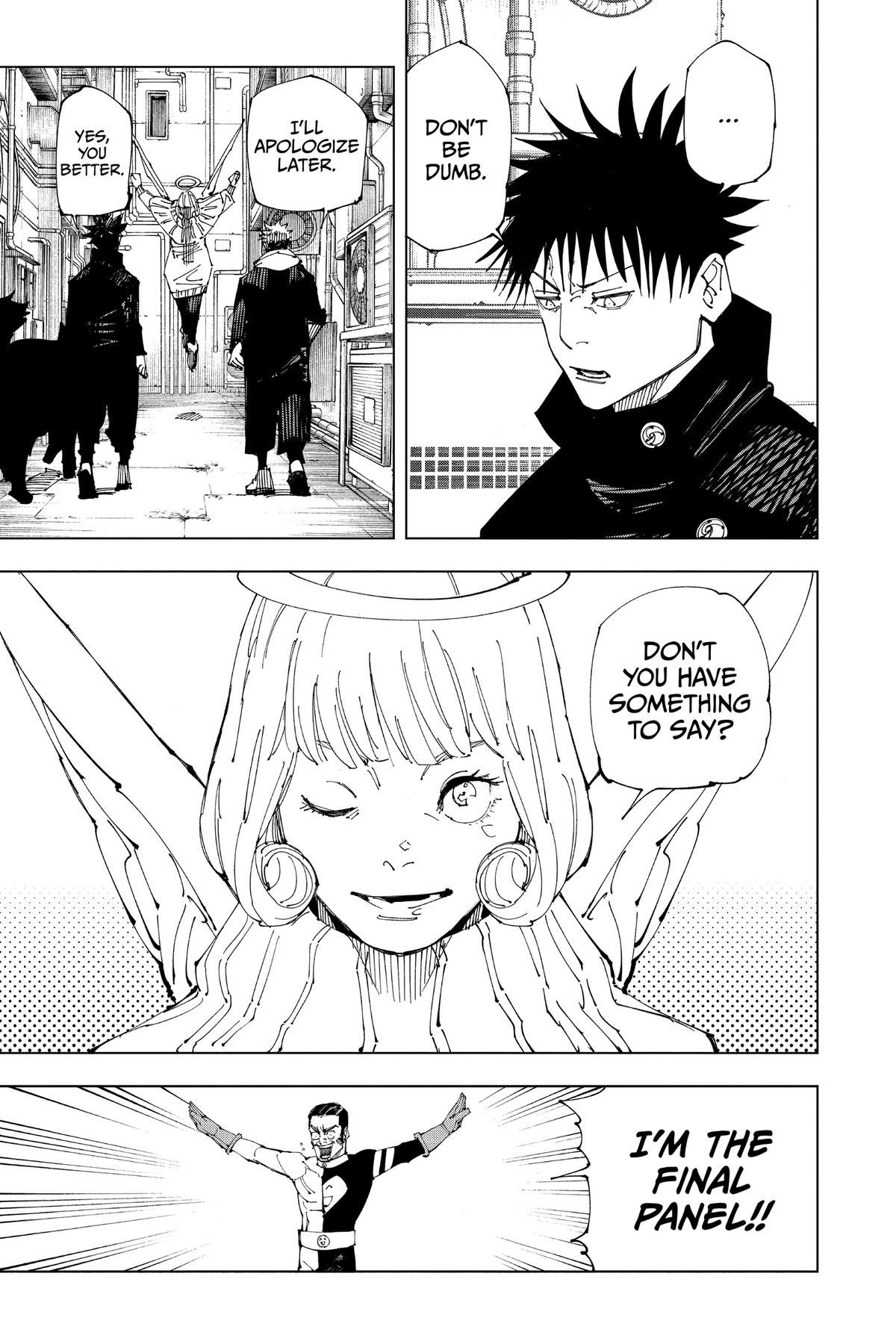 Jujutsu Kaisen Chapter 210 — page 19