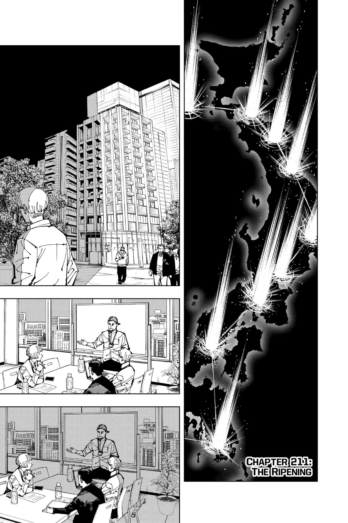 Jujutsu Kaisen Chapter 211 — page 1