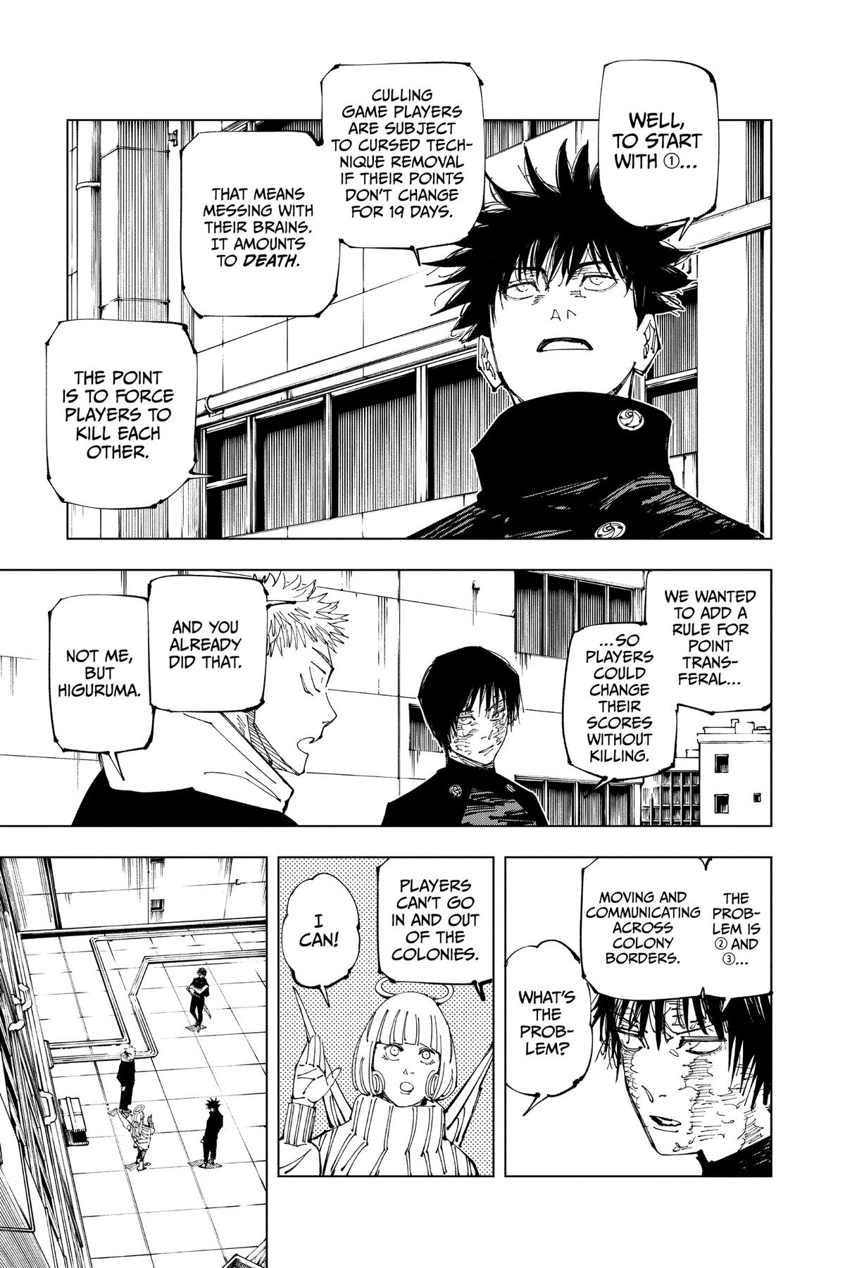 Jujutsu Kaisen Chapter 211 — page 7