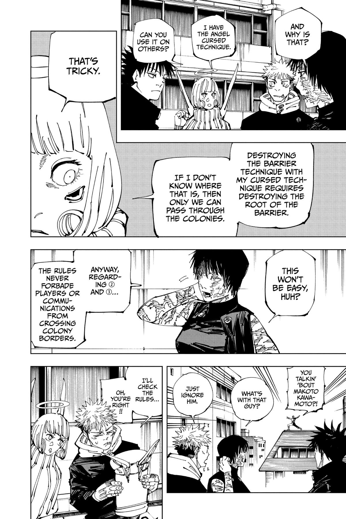 Jujutsu Kaisen Chapter 211 — page 8