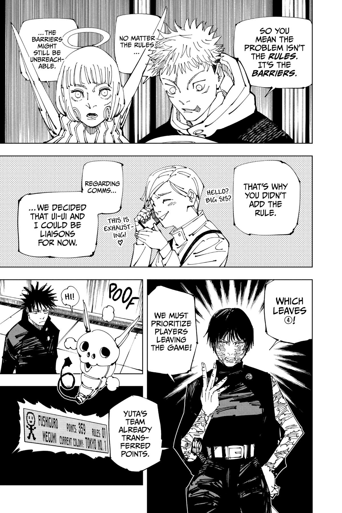 Jujutsu Kaisen Chapter 211 — page 9