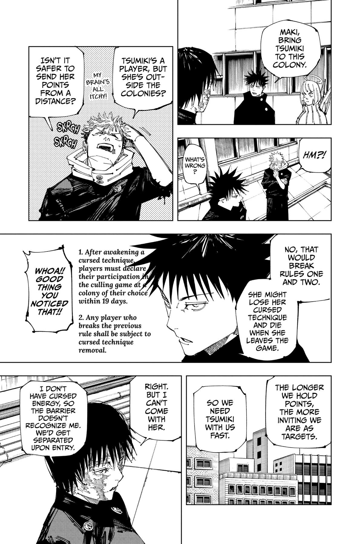 Jujutsu Kaisen Chapter 211 — page 13