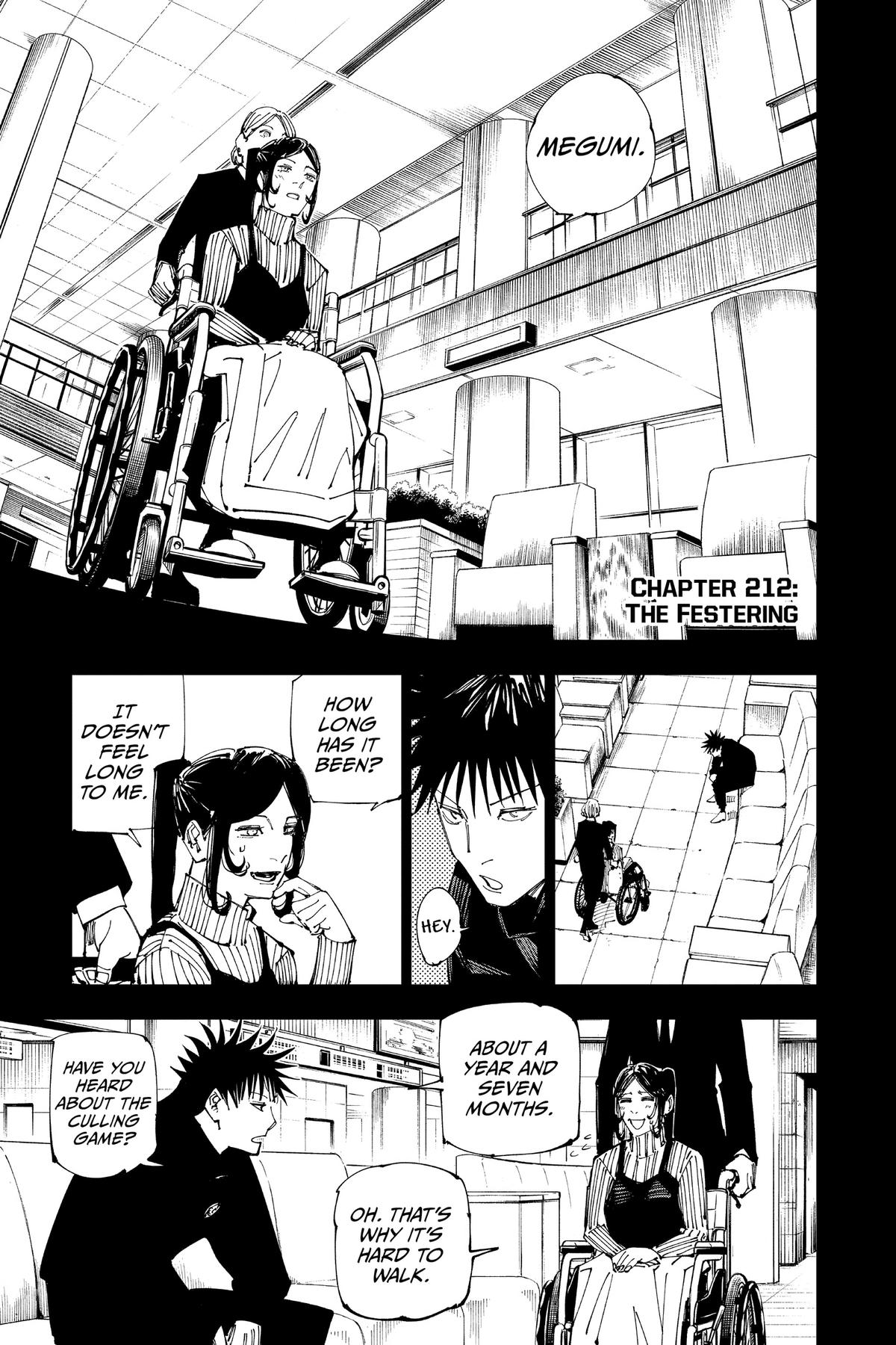 Jujutsu Kaisen Chapter 212 — page 1