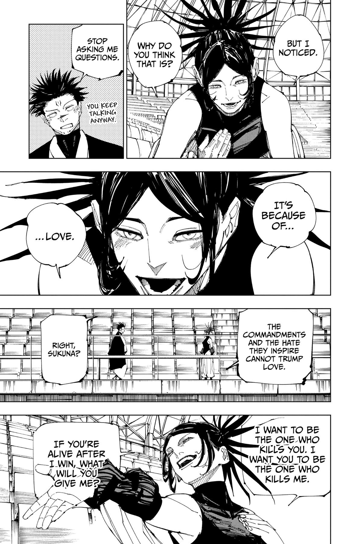 Jujutsu Kaisen Chapter 217 — page 5