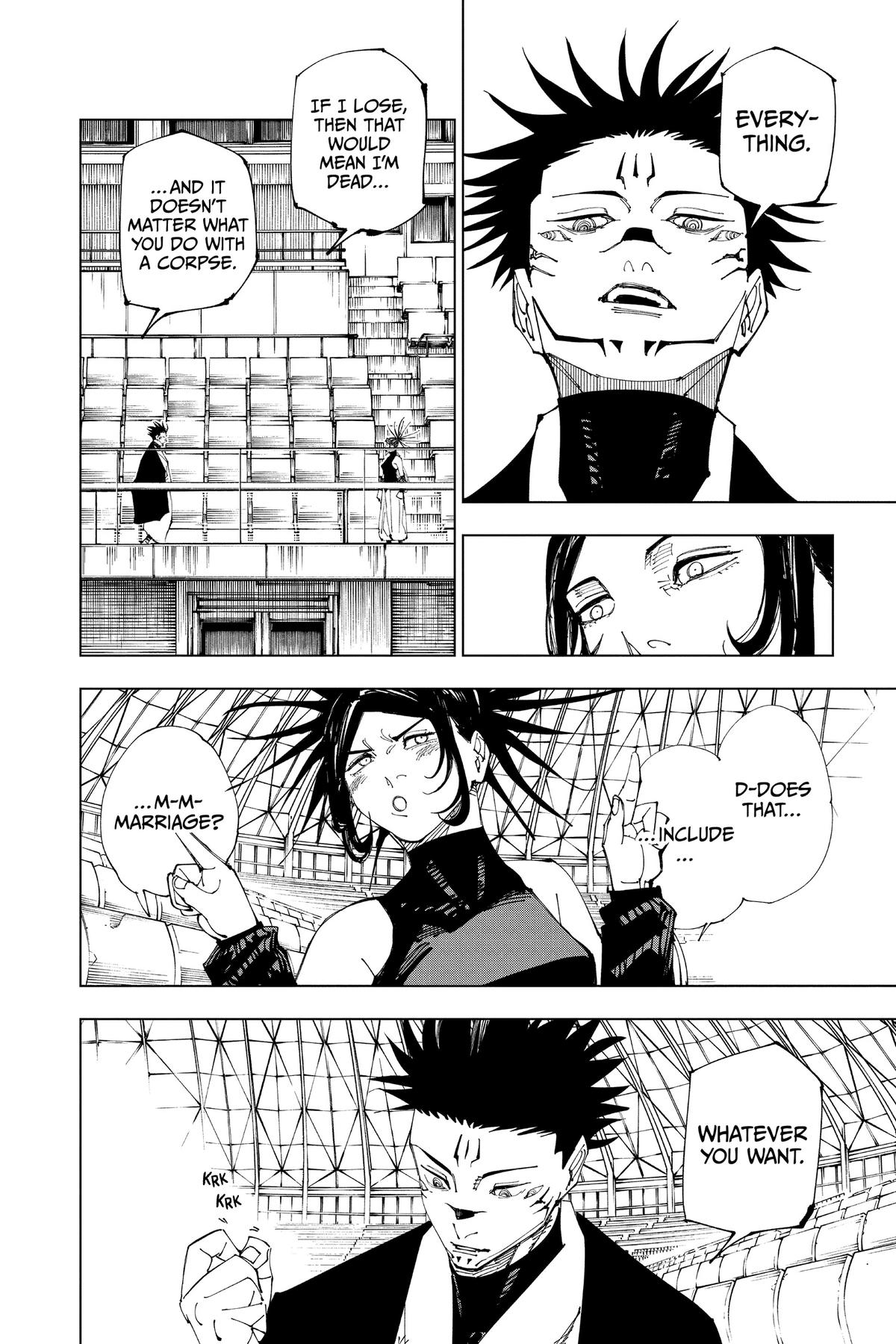 Jujutsu Kaisen Chapter 217 — page 6